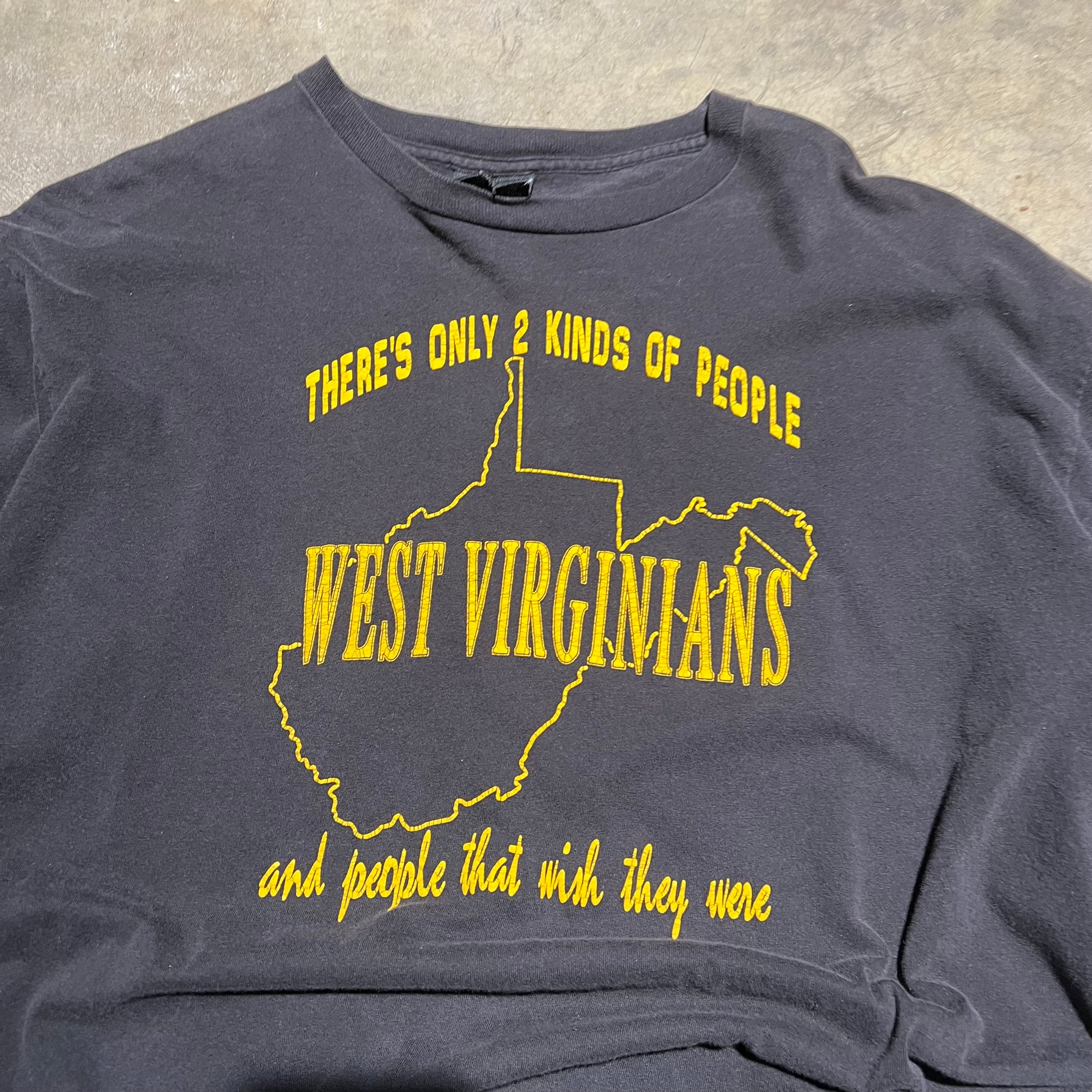 size xl - Vintage ' Harley Davidson West Virginians ' Tee