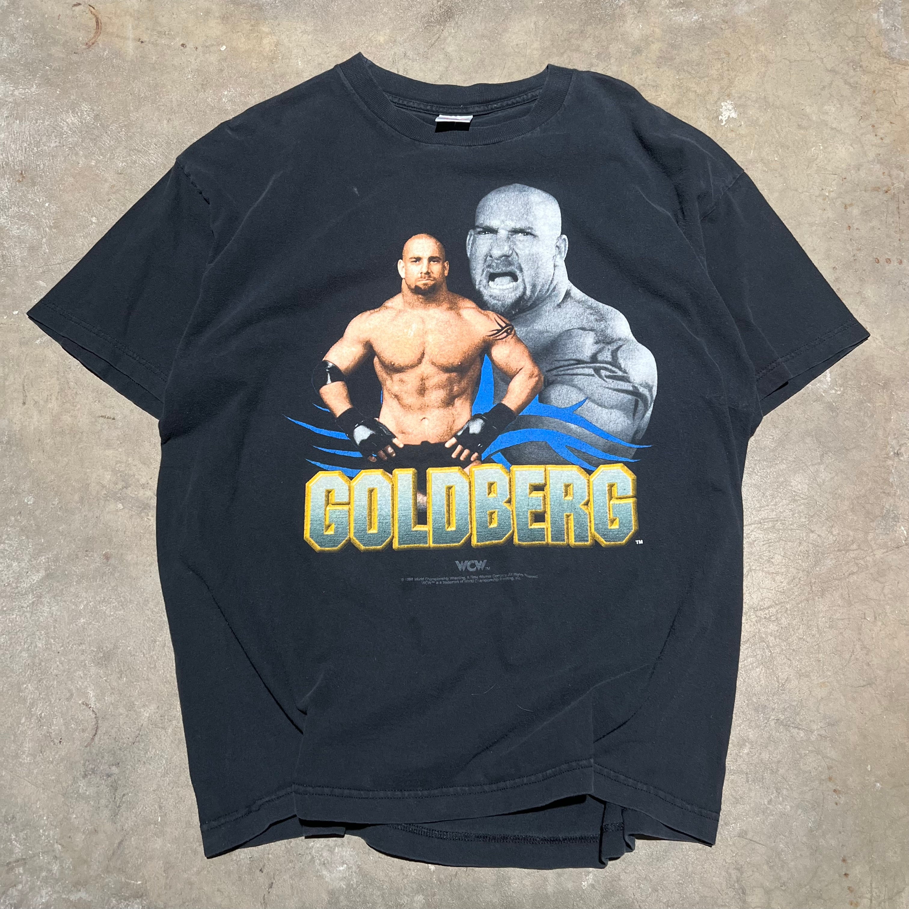 size xl - Vintage ' 1998 WCW Goldberg Wrestling ' Tee