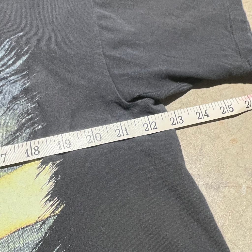 size xl - Vintage ' 1993 John Mellencamp Human Wheel ' Band Tee