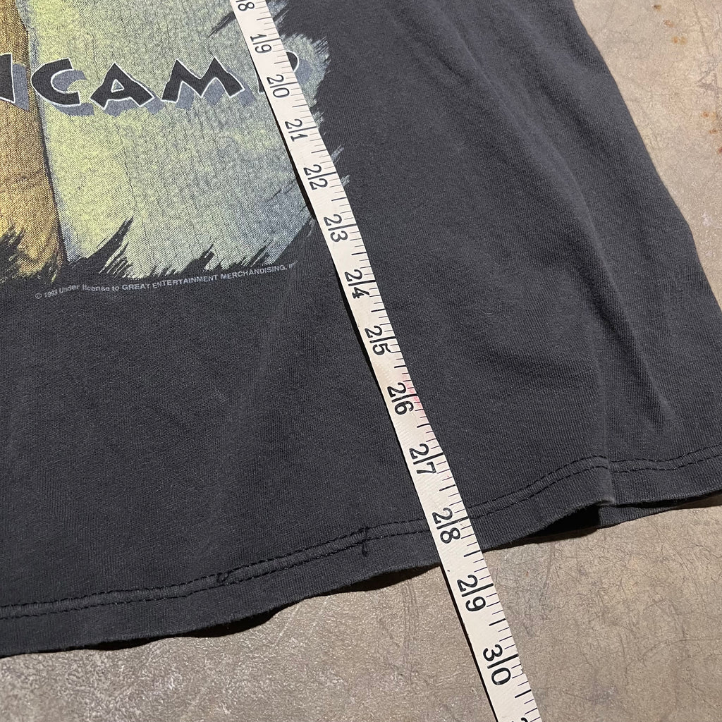 size xl - Vintage ' 1993 John Mellencamp Human Wheel ' Band Tee