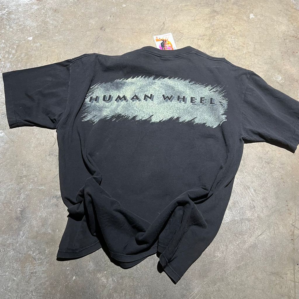 size xl - Vintage ' 1993 John Mellencamp Human Wheel ' Band Tee