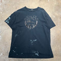 size xl - Vintage ' Old Gold Skull ' Tee