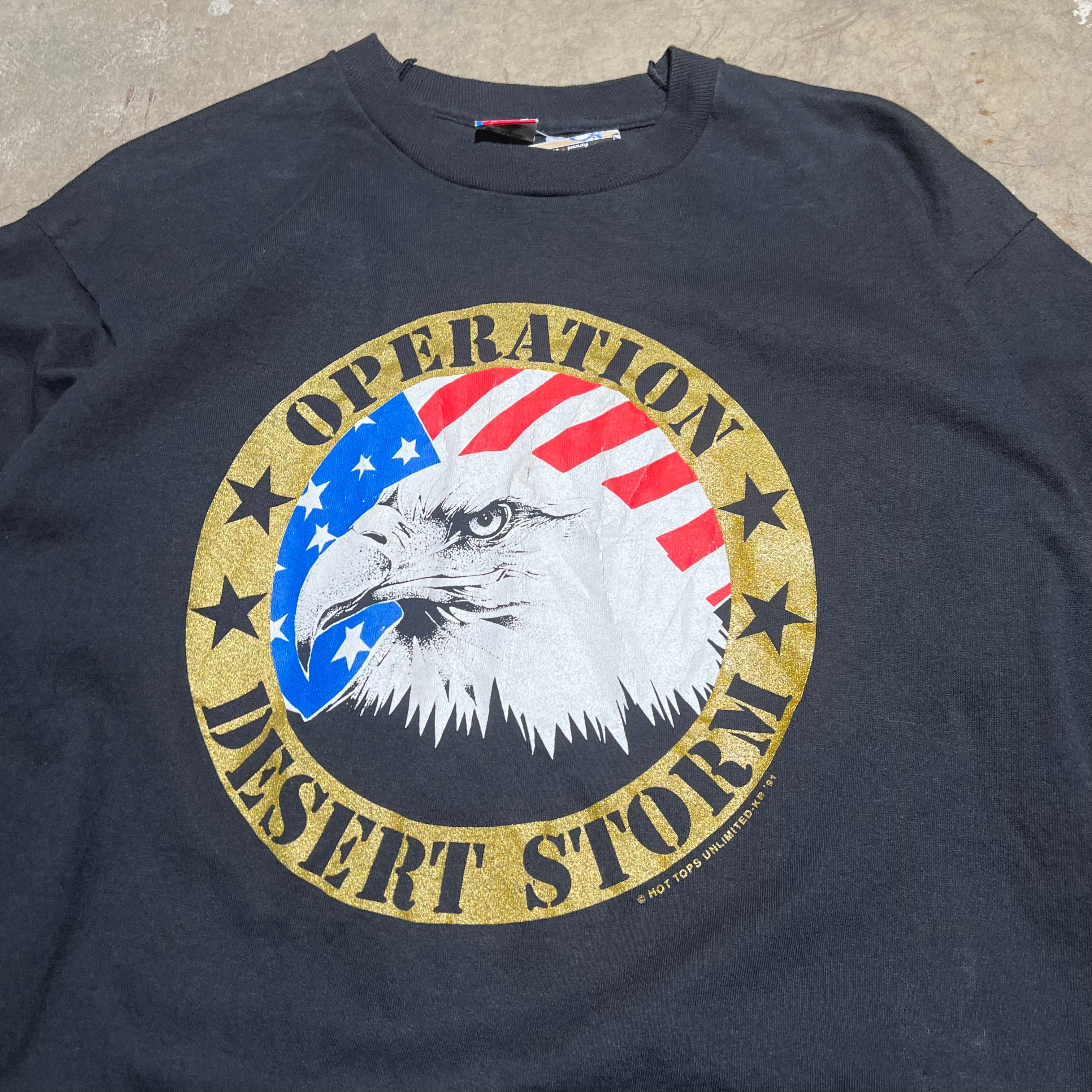 size xl - Vintage ' 1991 Operation Desert Storm ' Tee