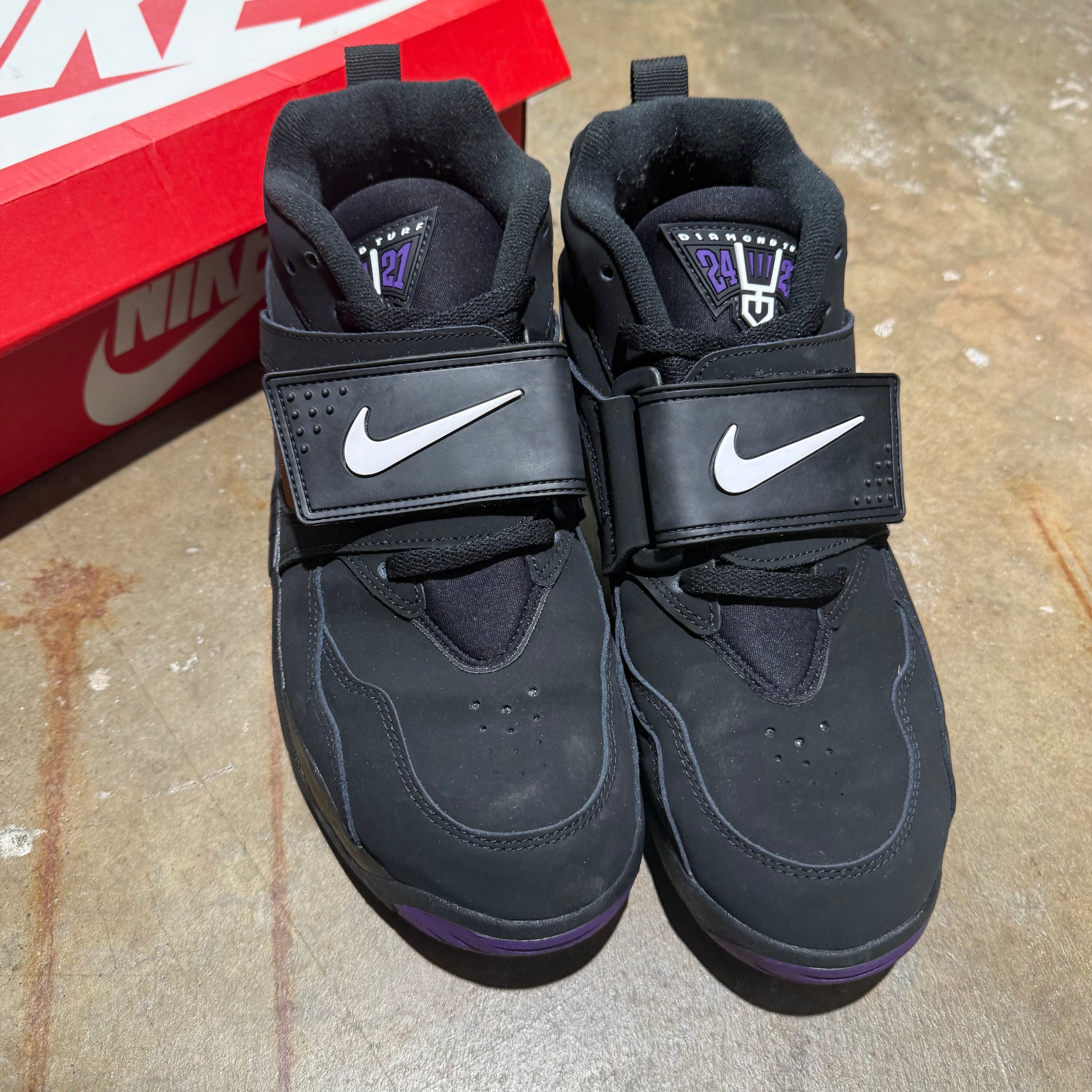 size 10.5 - Air Diamonds Turf ' Ravens 2025 '