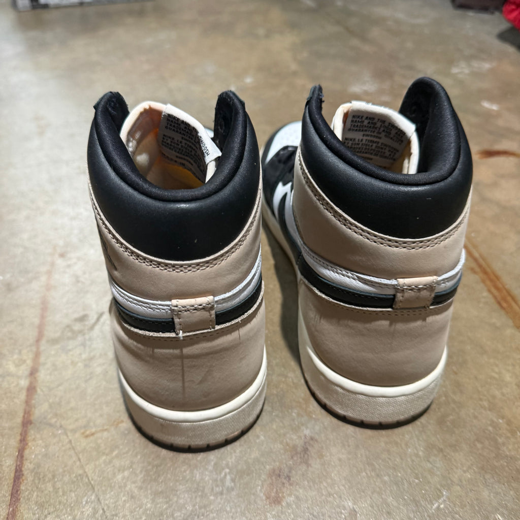 size 9m - Jordan 1 High Retro ' Latte