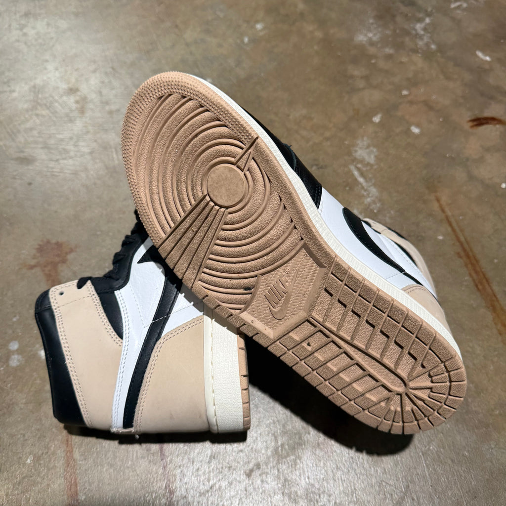size 9m - Jordan 1 High Retro ' Latte