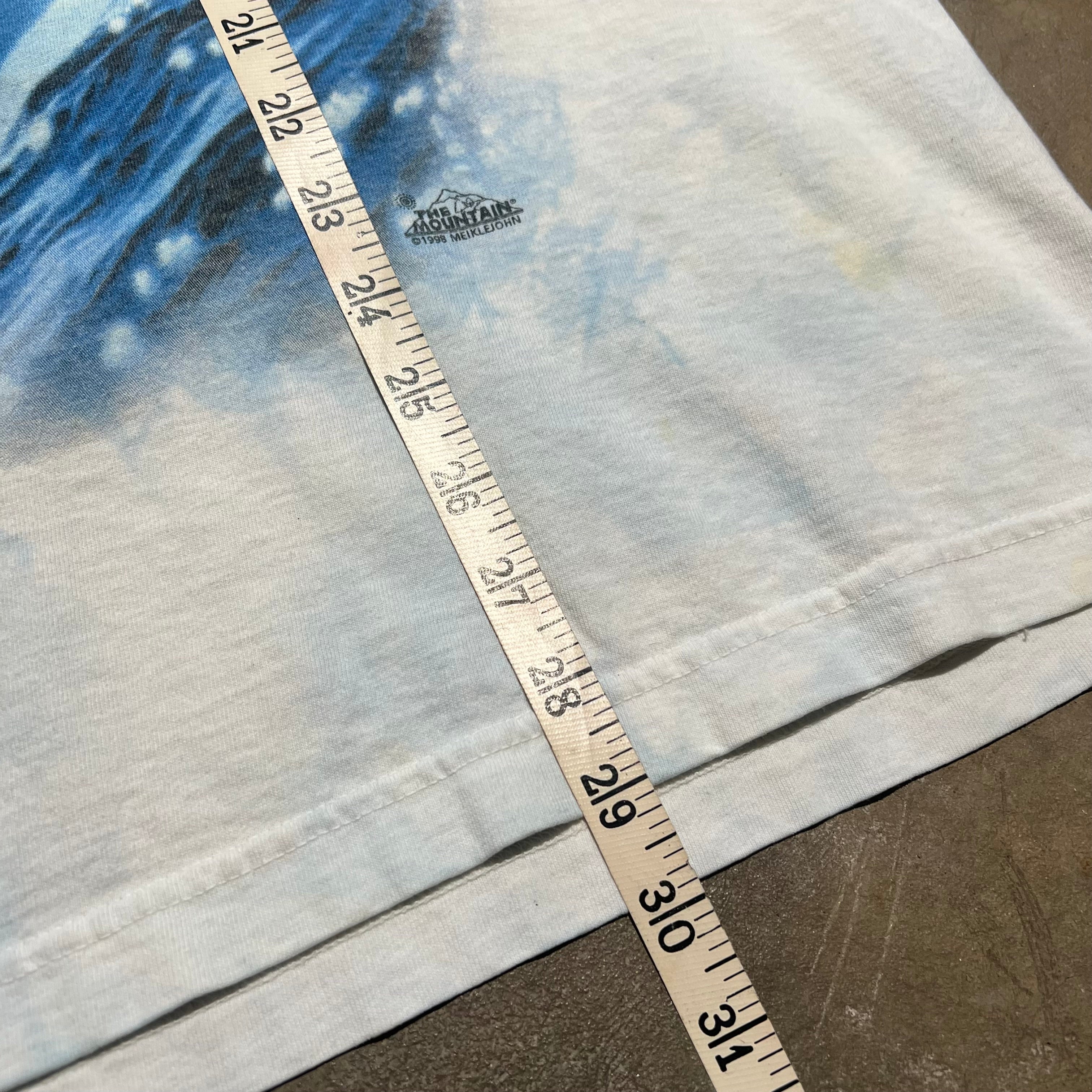 size xl - Vintage ' 1998 The Mountain Dolphin ' tee