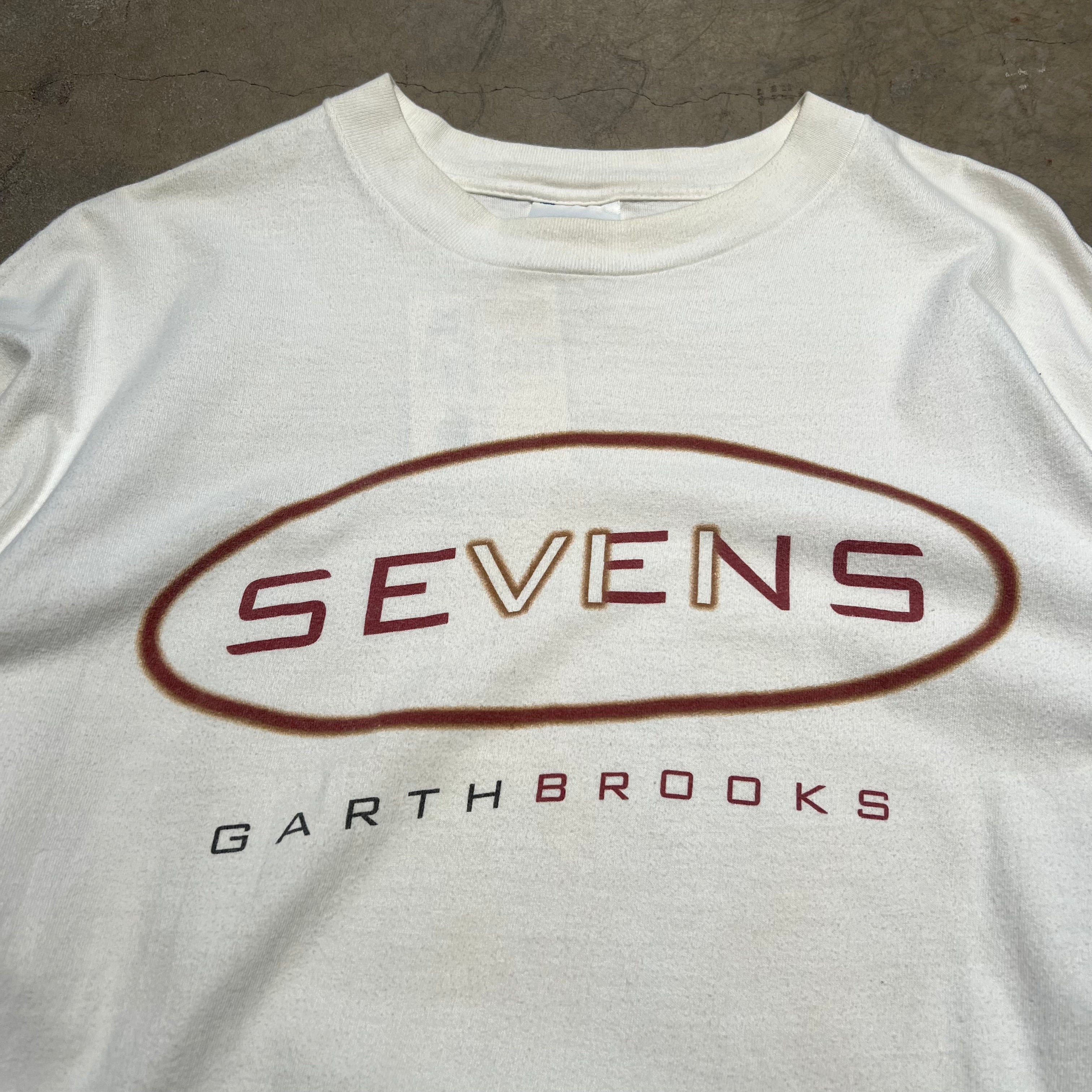 size xl - Vintage ' 1998 Garth Brooks Sevens World Tour ' Tee