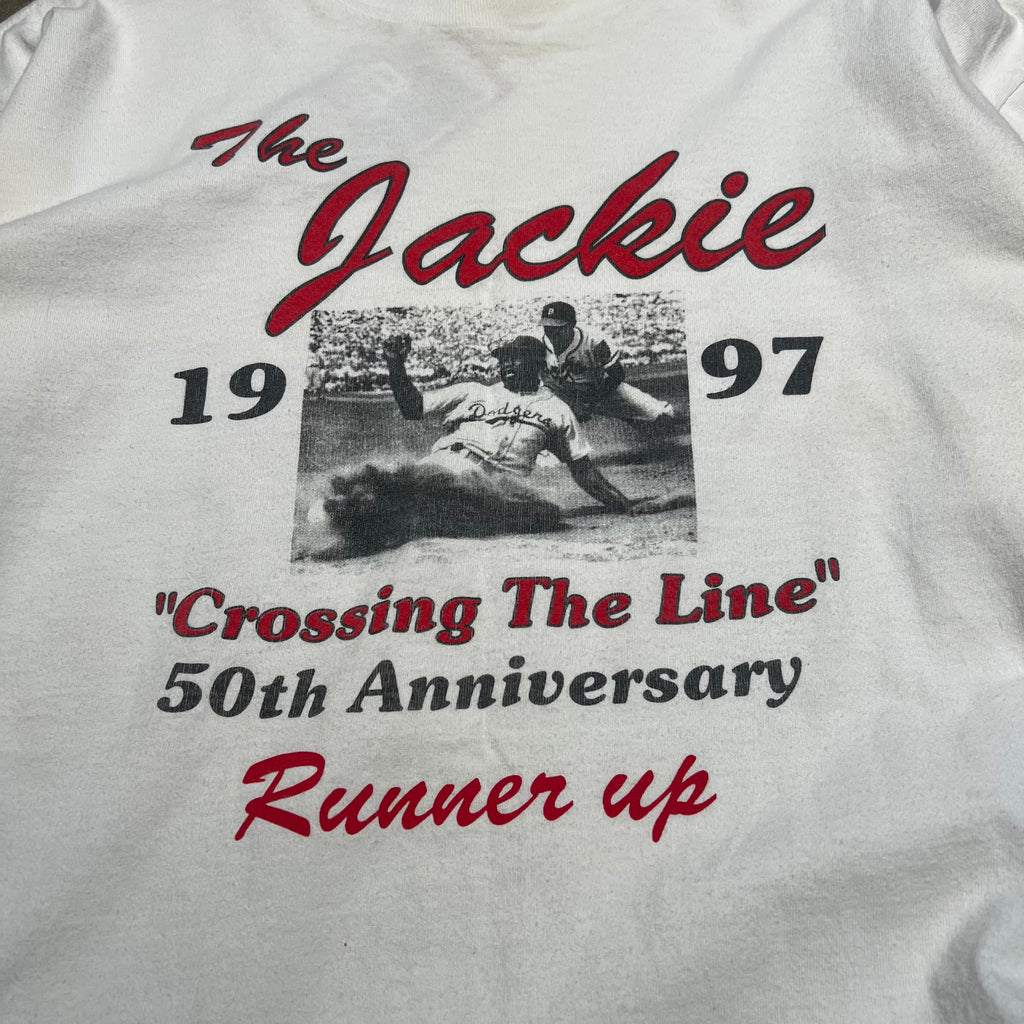 size xl - Vintage ' 1997 Jackie Robinson runner up ' tee