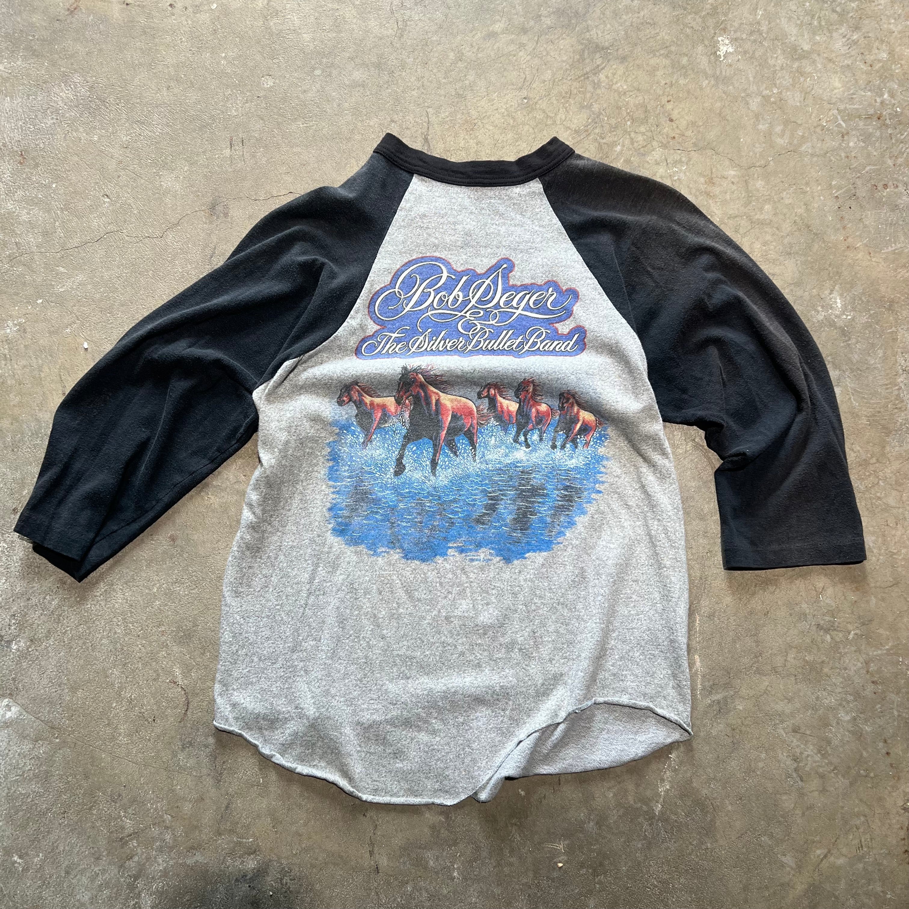 size small - Vintage ' 1980 Bob Seger The Silver Bullet Band ' Tee