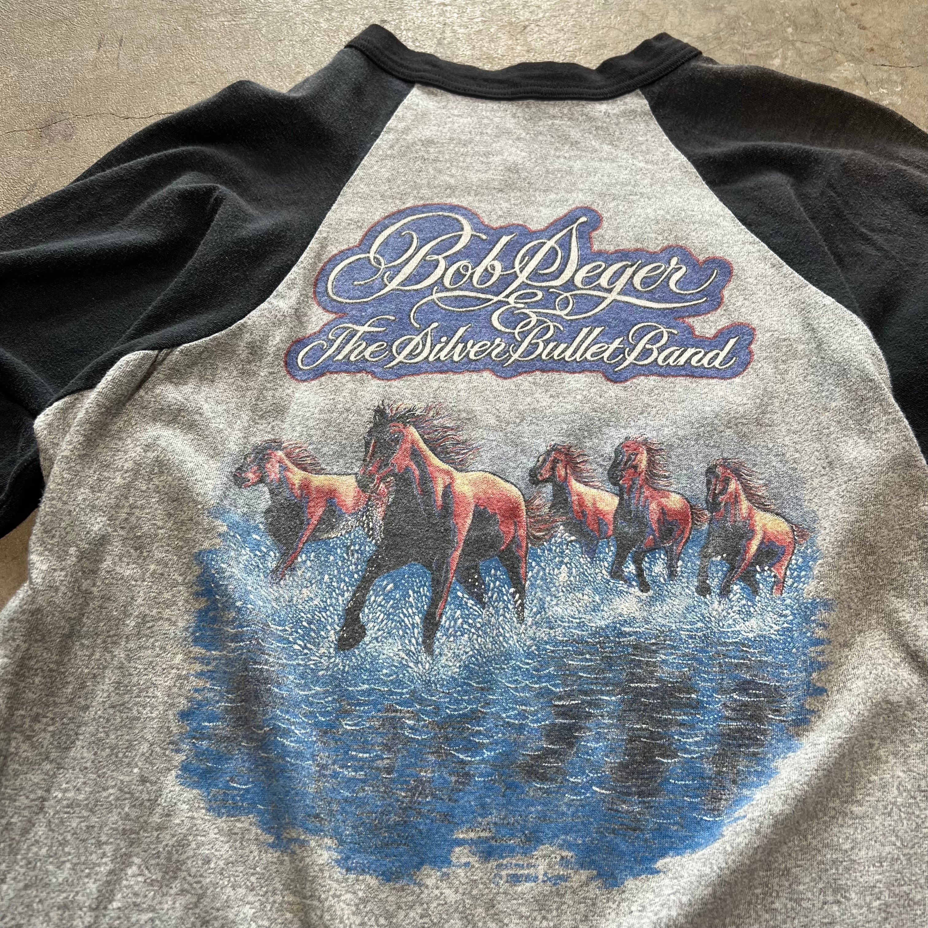 size small - Vintage ' 1980 Bob Seger The Silver Bullet Band ' Tee