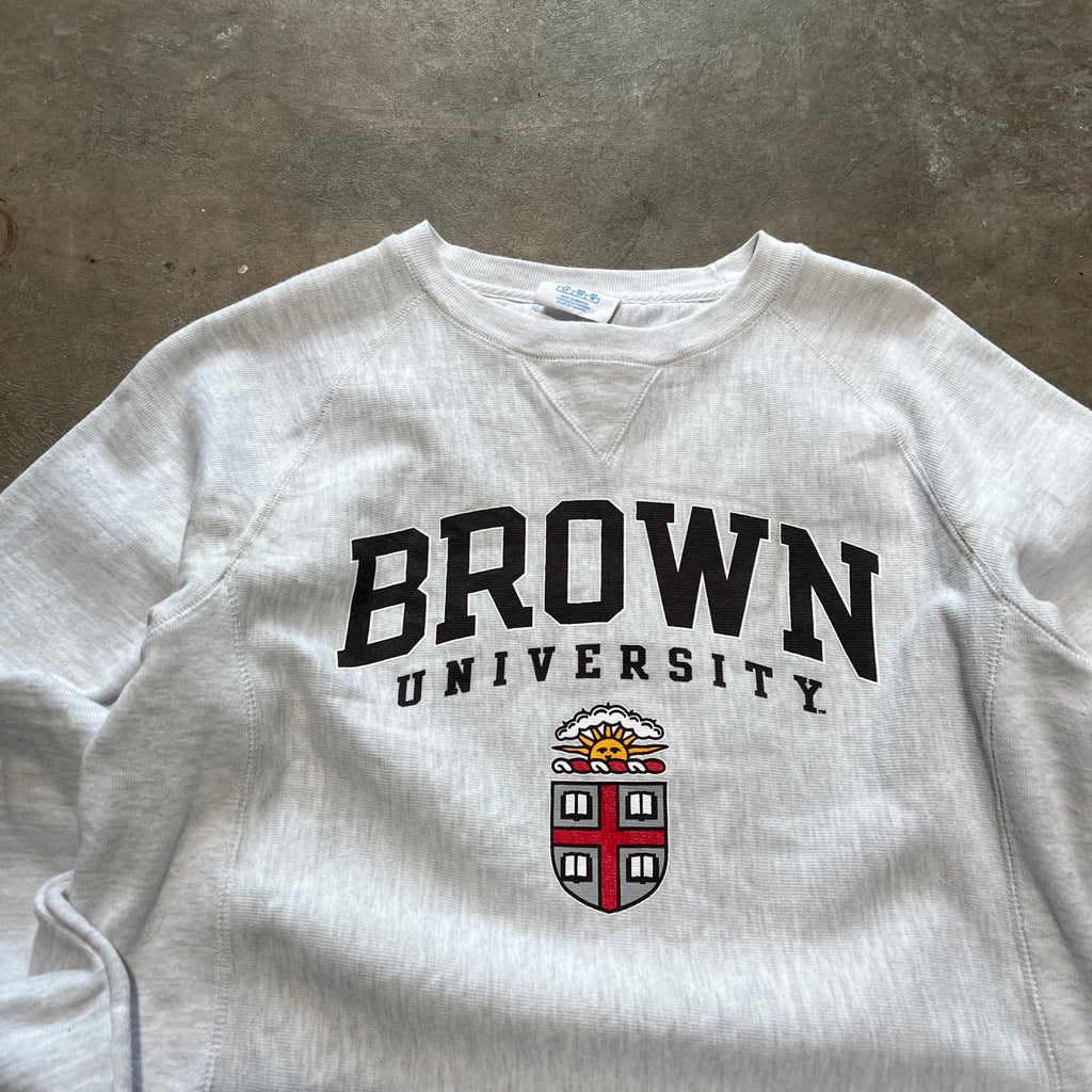 size small - Vintage ' Brown University Reverse Weave Champion ' Crewneck