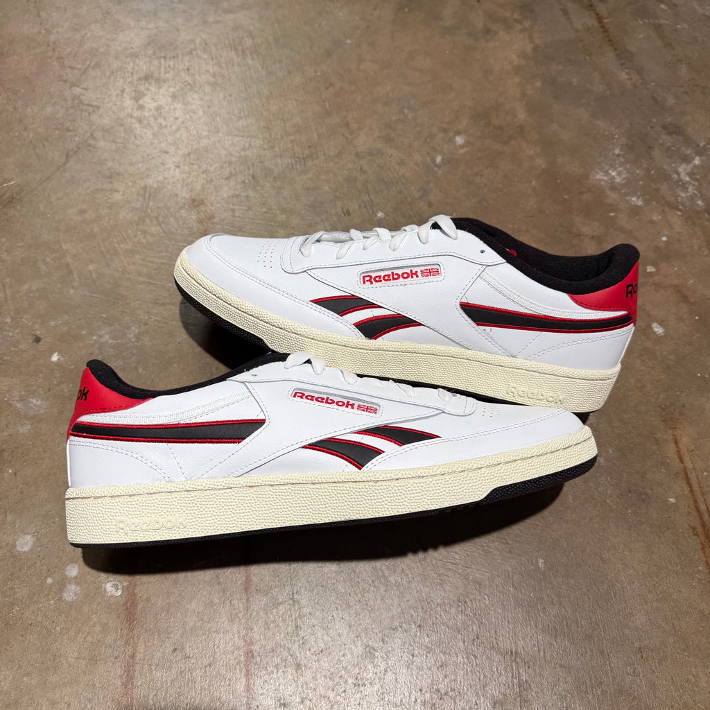 size 13 - Reebok Classic Club c Revenge ' Red Black '