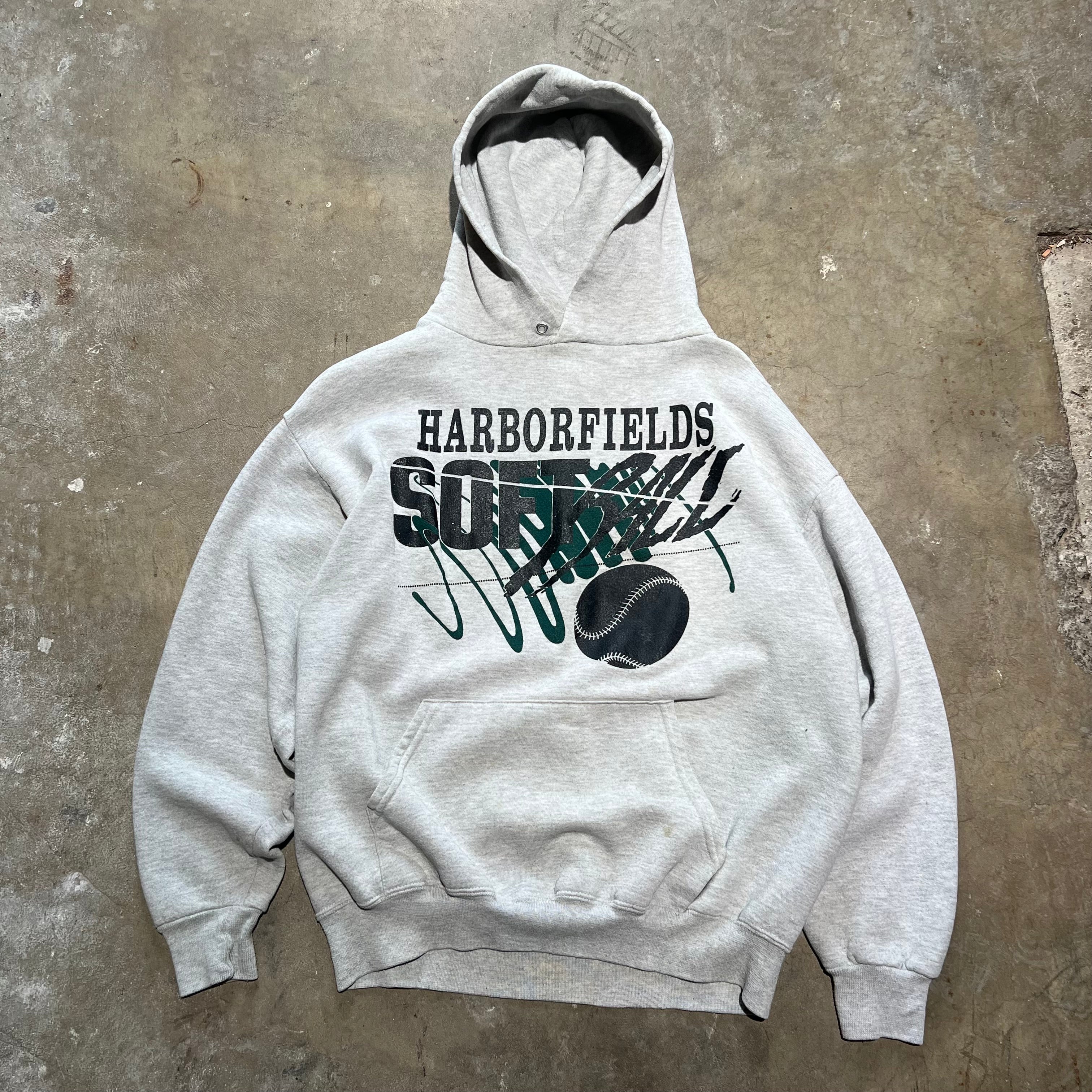 size large - Vintage ' 90's Harborfields Softball ' Hoodie