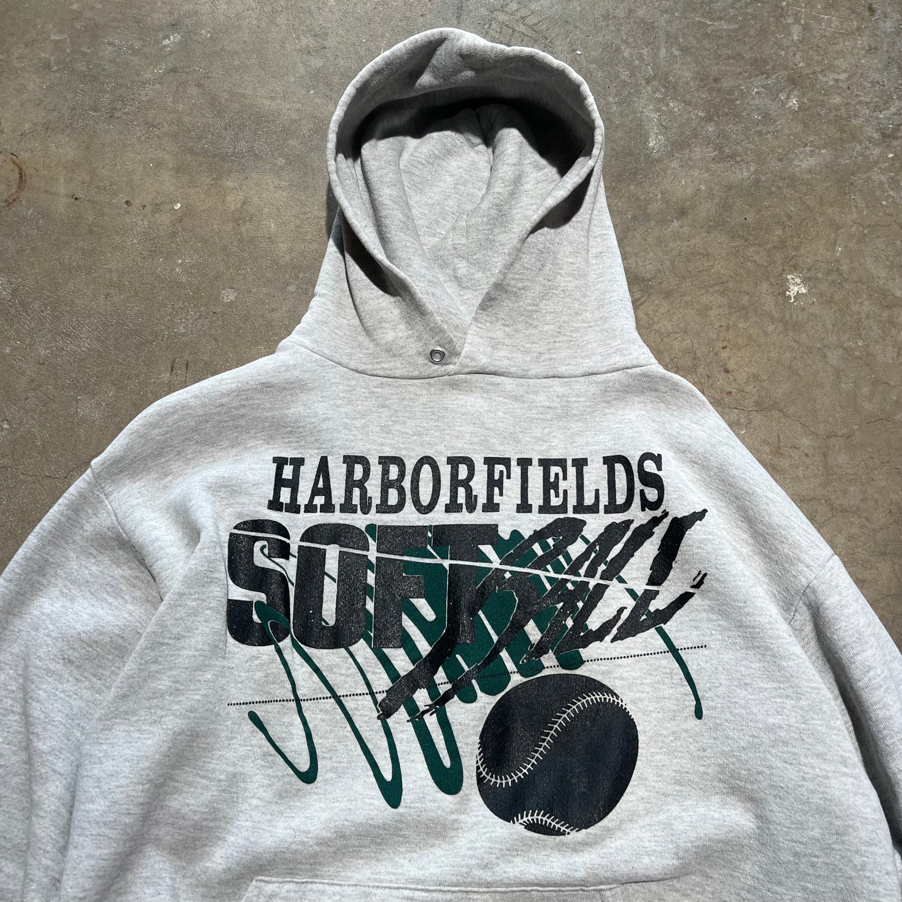 size large - Vintage ' 90's Harborfields Softball ' Hoodie