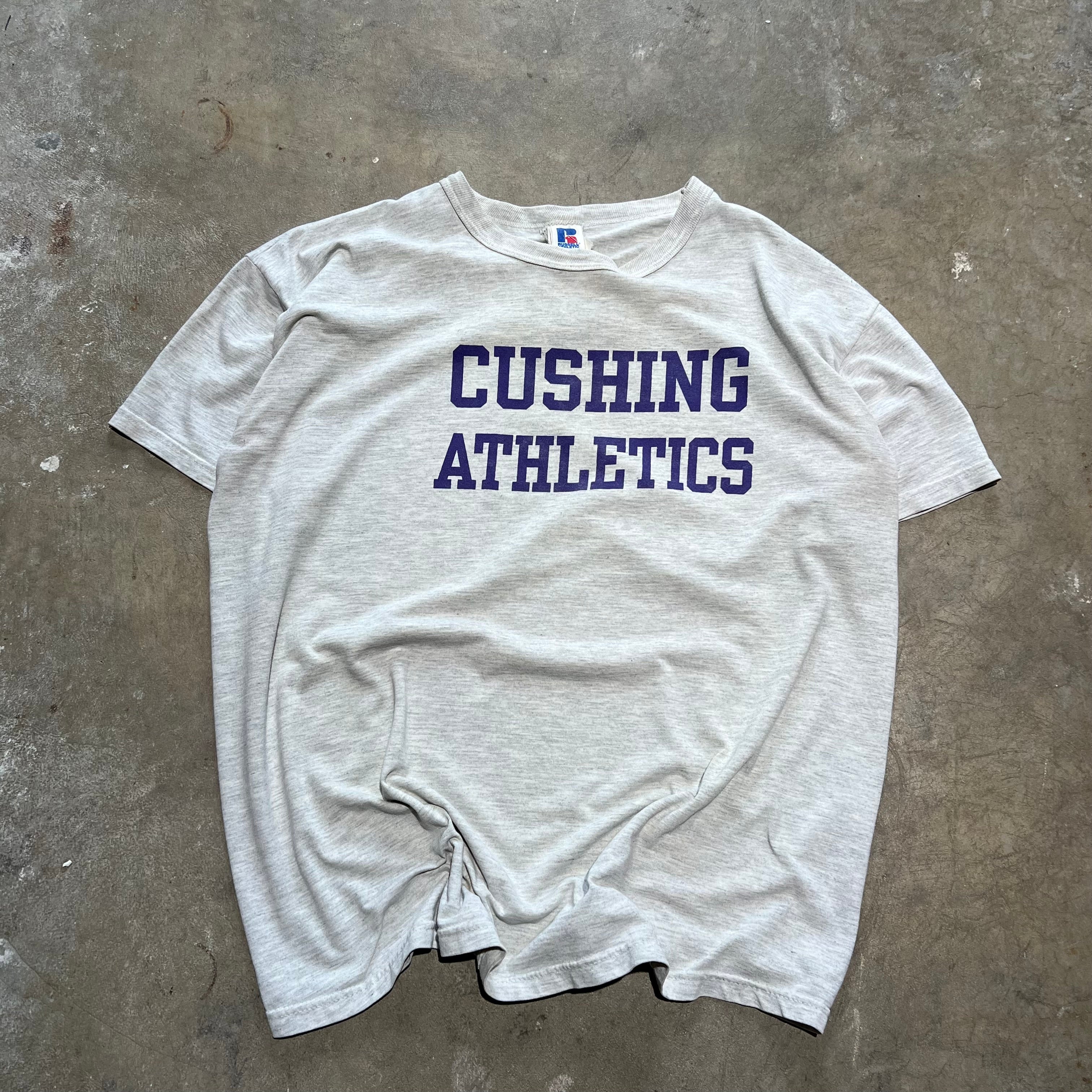 size large - Vintage ' Cushing Athletics ' tee