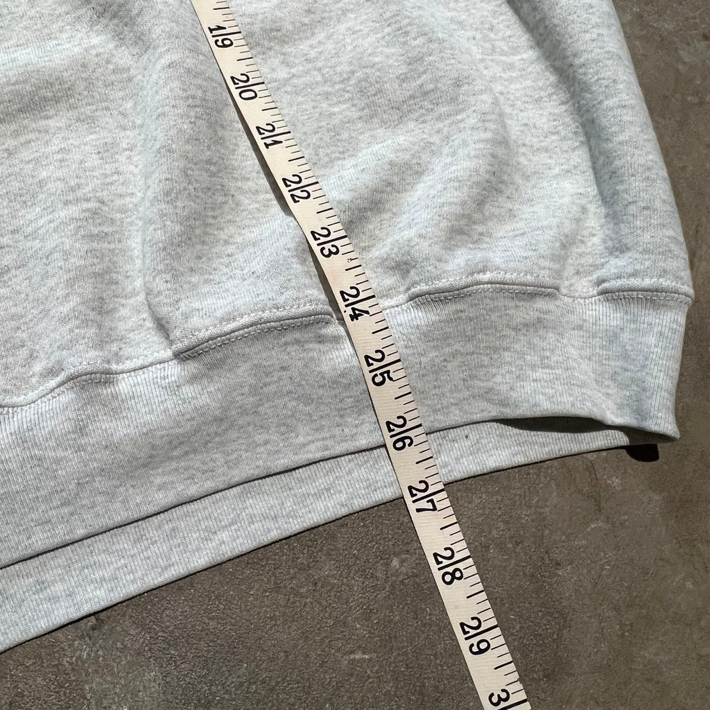 size large - Vintage ' Faded Wolf ' Crewneck