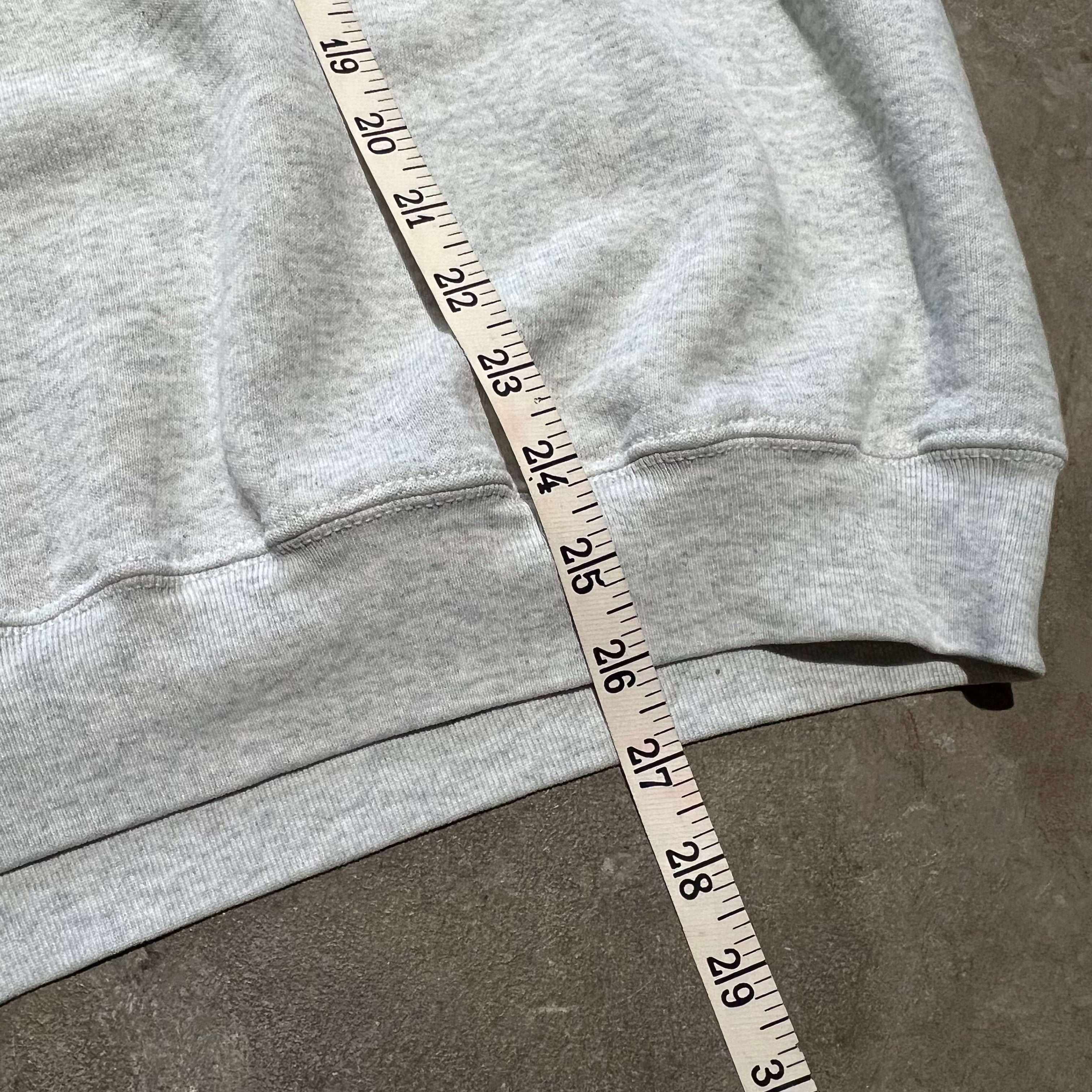 size large - Vintage ' Faded Wolf ' Crewneck