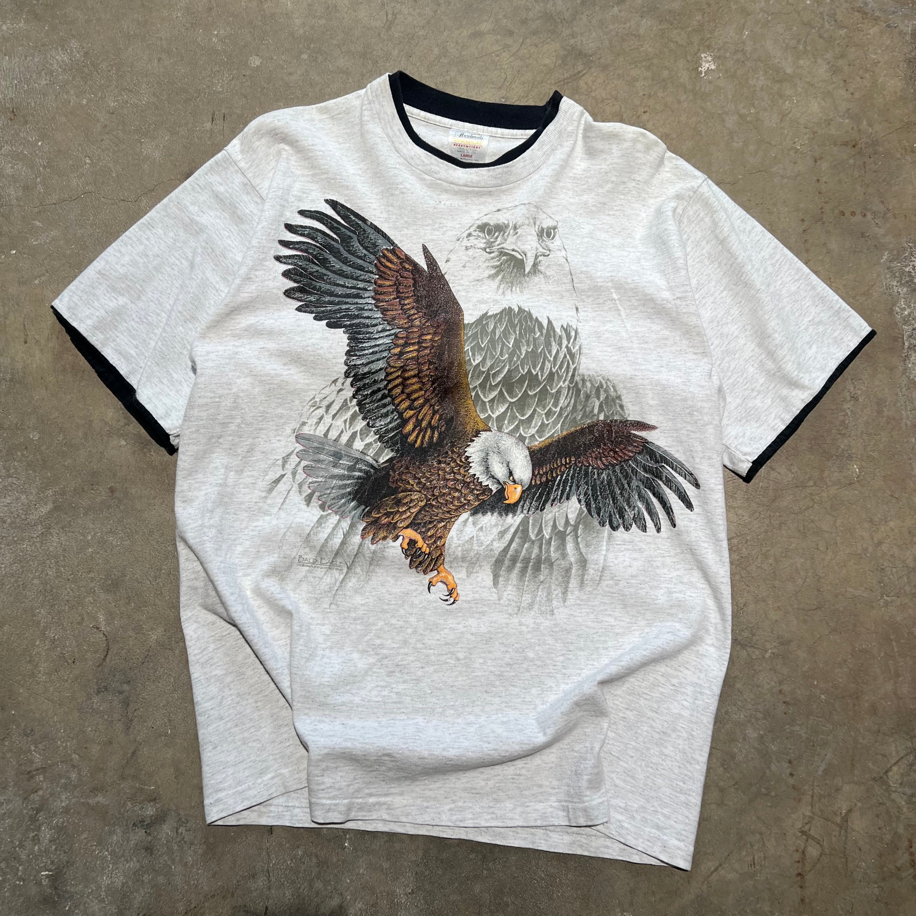 size large - Vintage ' Bald Eagle ' tee