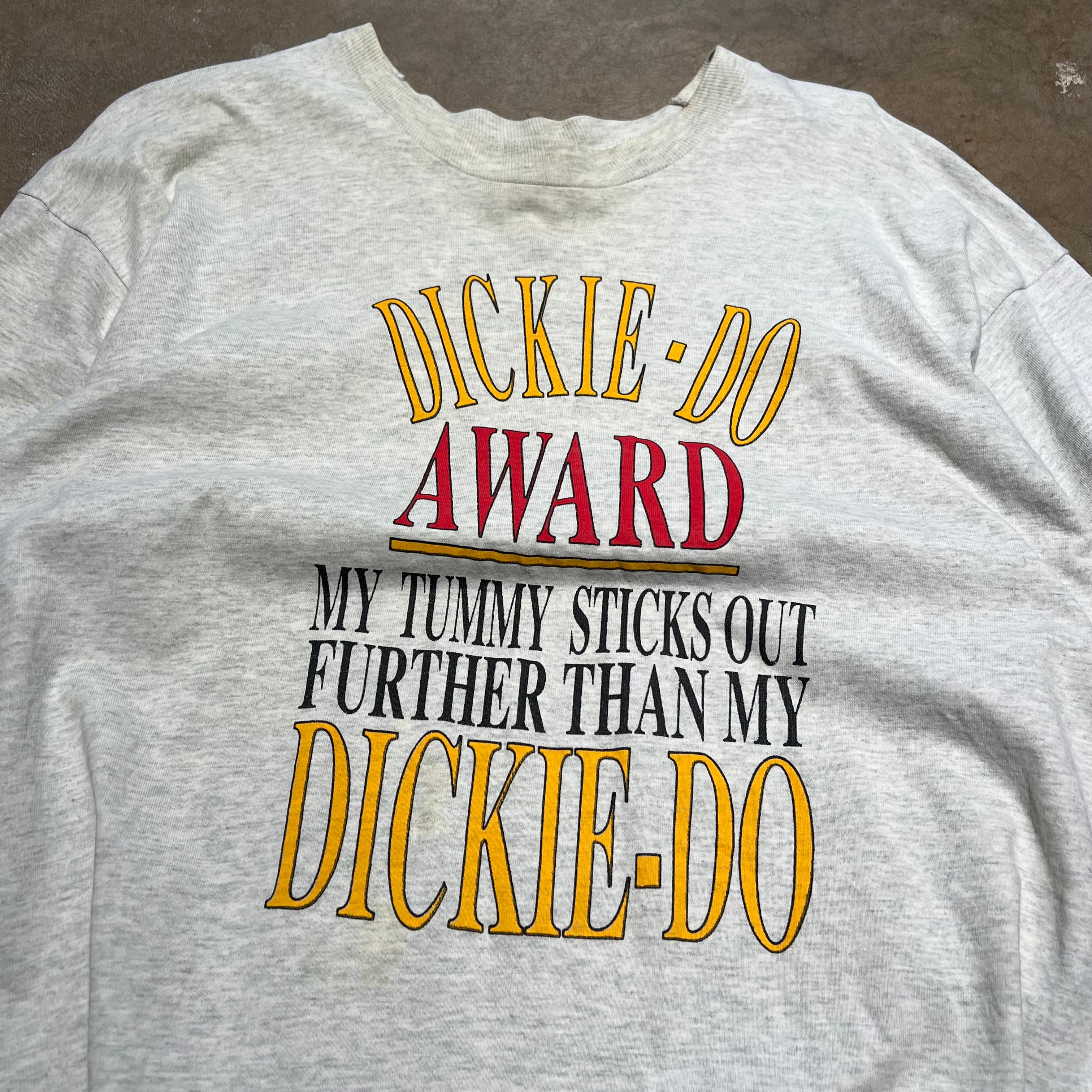 size xl - Vintage ' Dickie - Do Award ' tee
