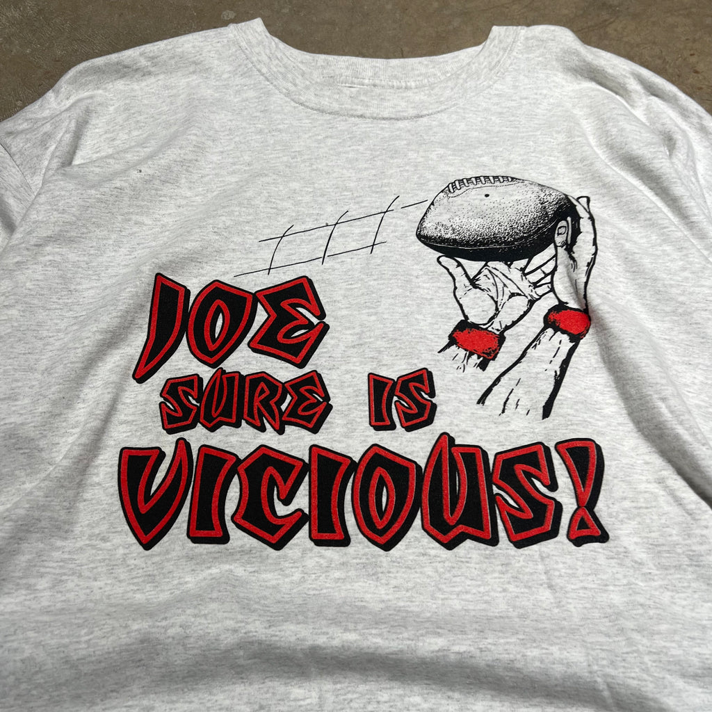 size xxl - Vintage ' Joe sure is Vicioius? ' tee