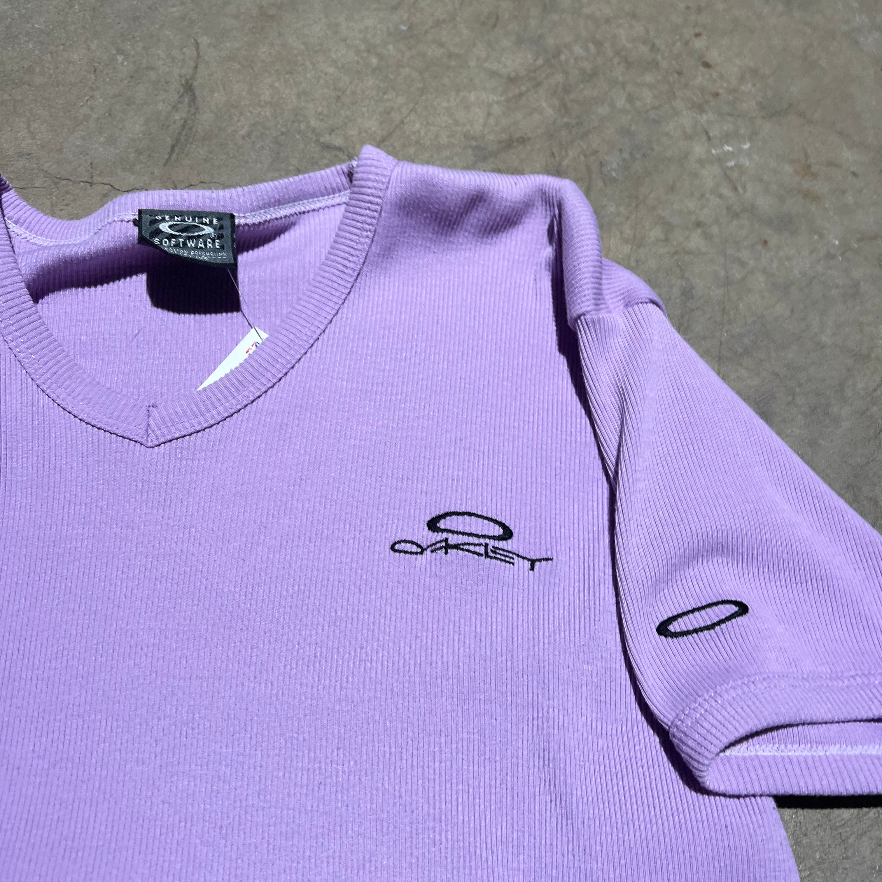 size small - Vintage ' Oakley Software ' tee