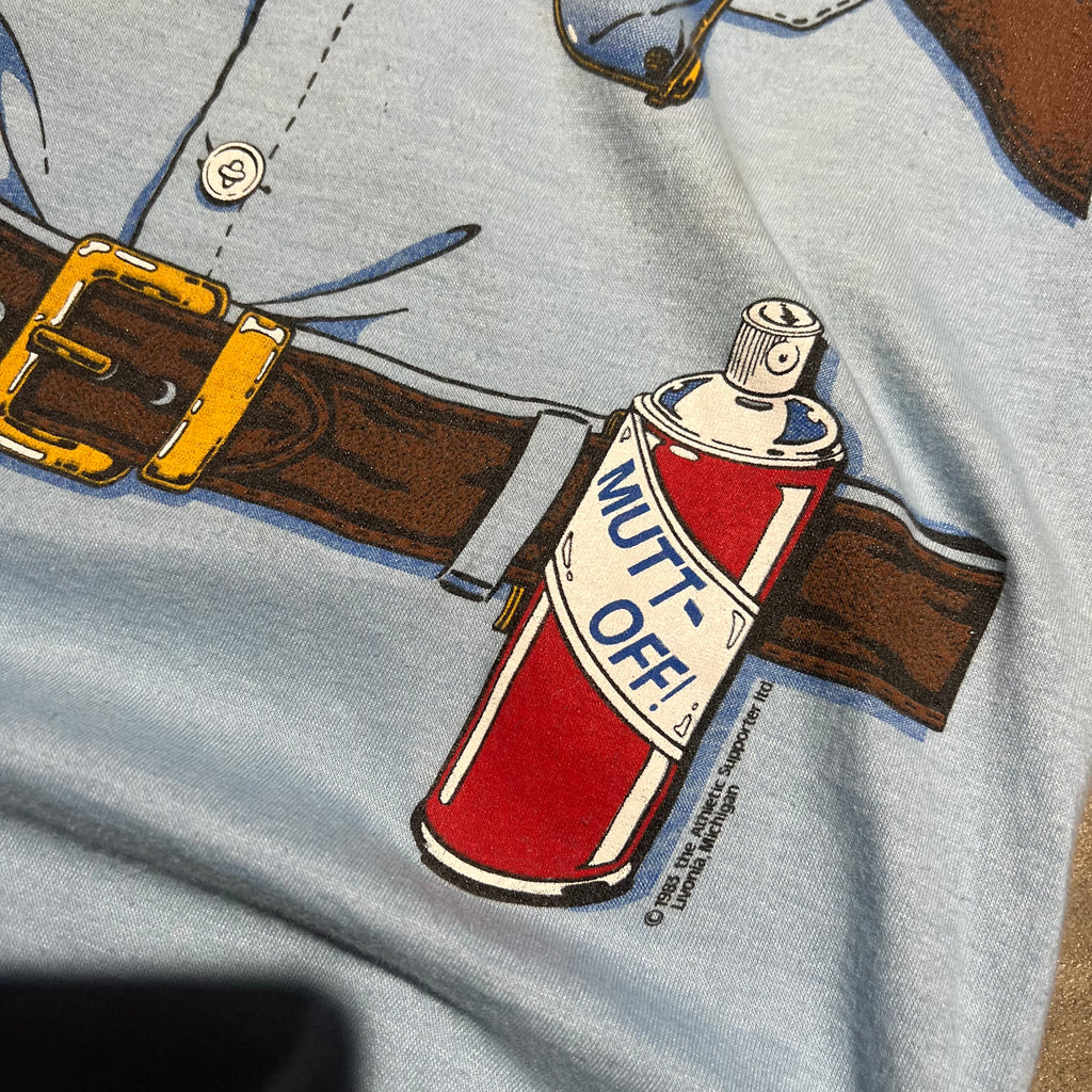 size small - Vintage '1983 US Mail AOP Carrier Bag ' tee