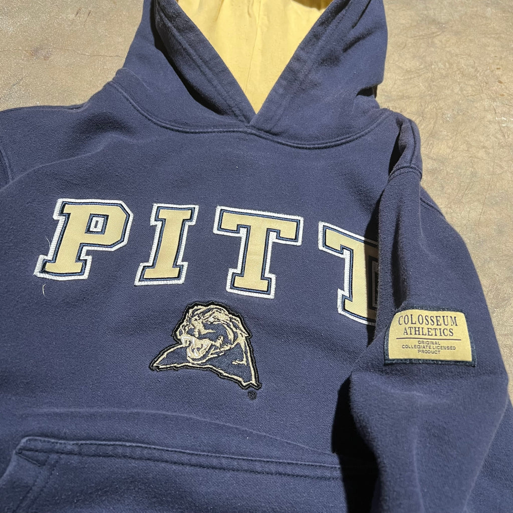 size small - Vintage ' Pitt ' Hoodie