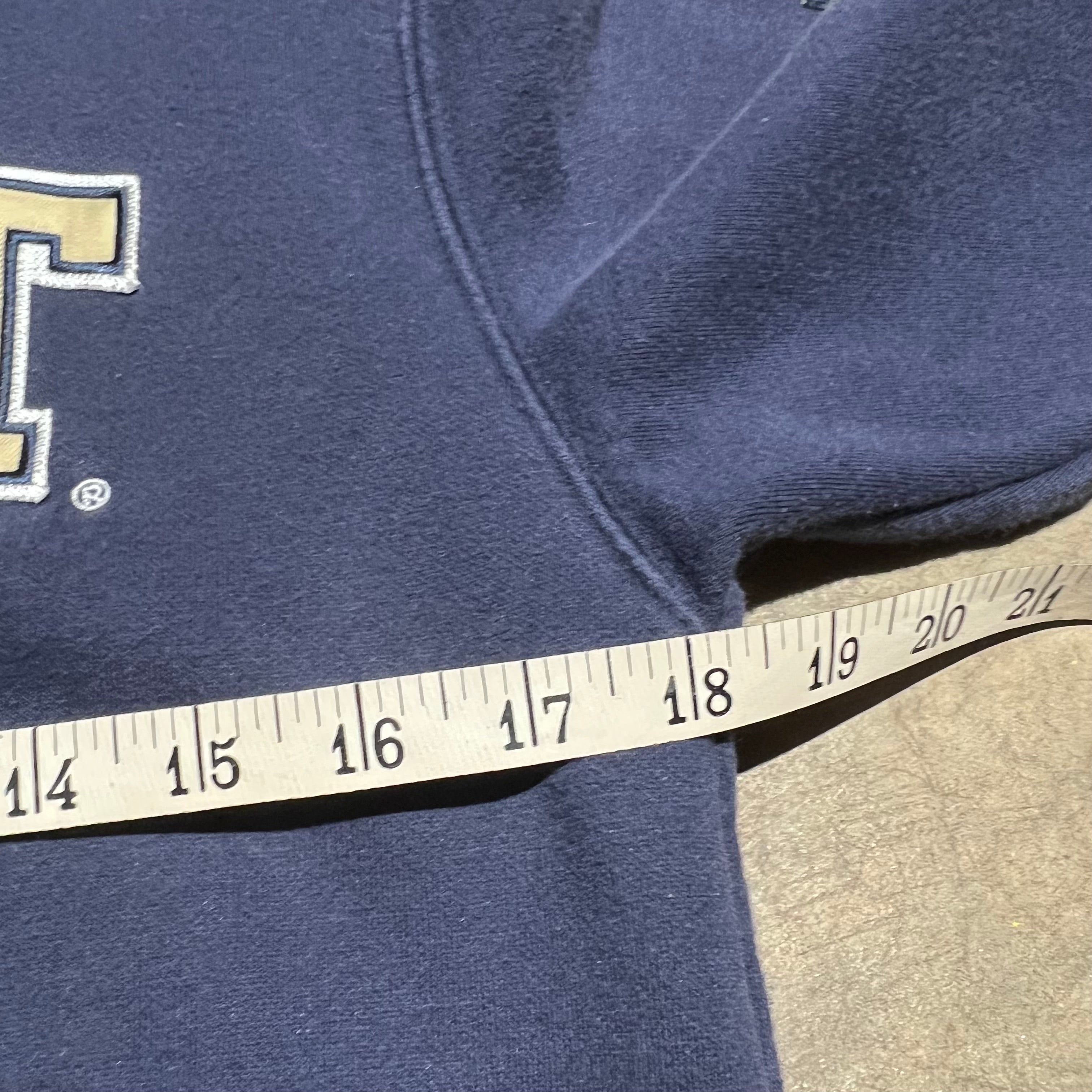 size small - Vintage ' Pitt ' Hoodie