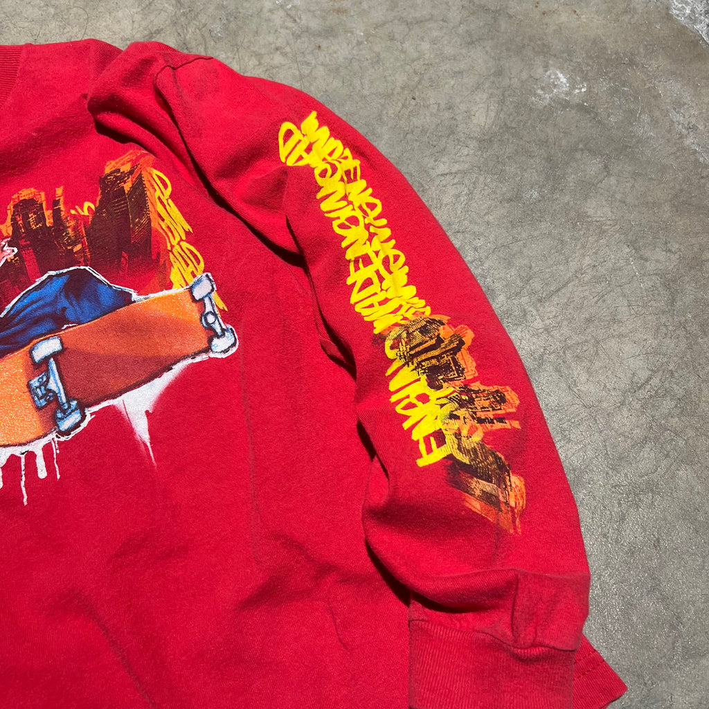 size small - Vintage ' Mad Engine Skate ' tee