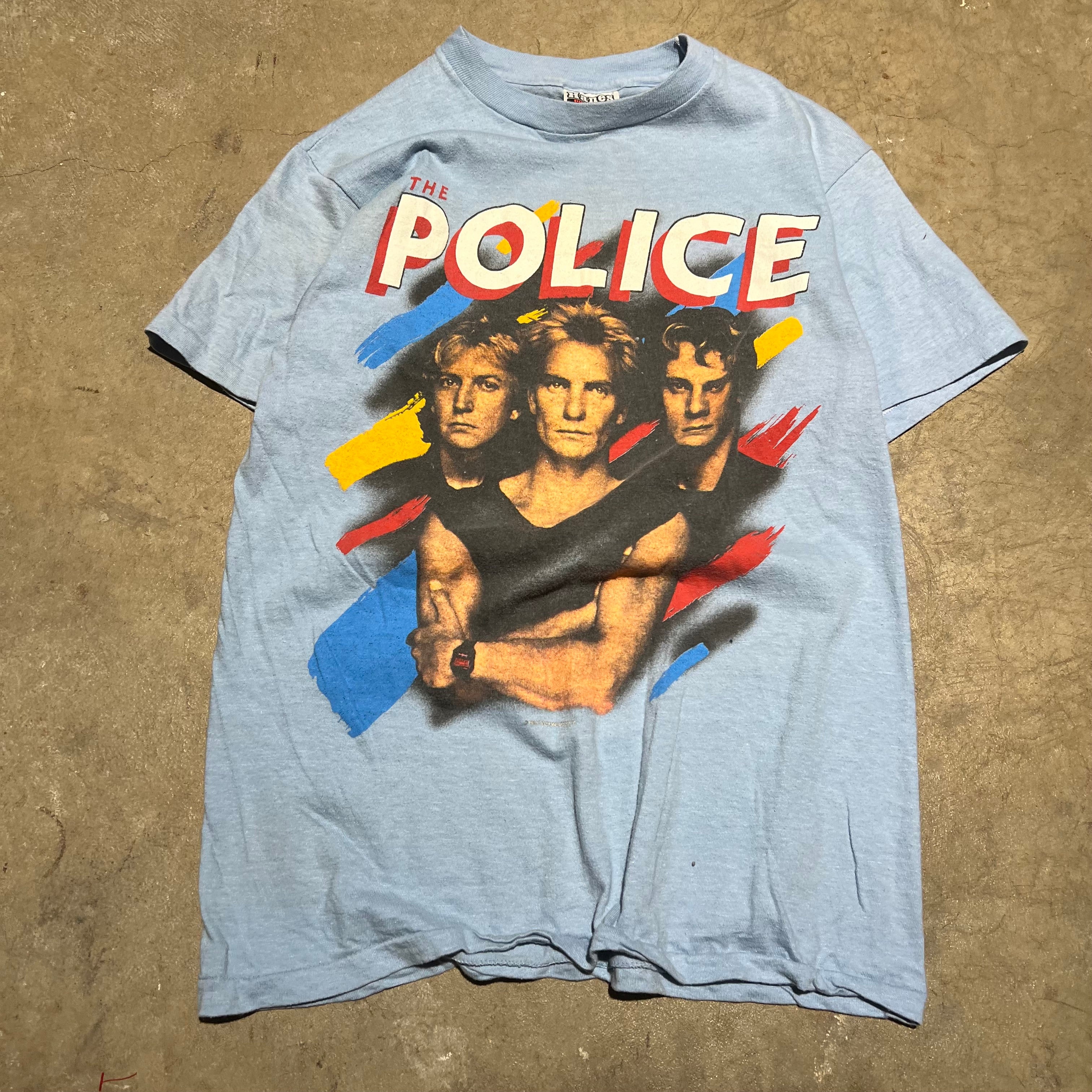 size medium - Vintage ' 1983 The Police Synchronicity ' tee