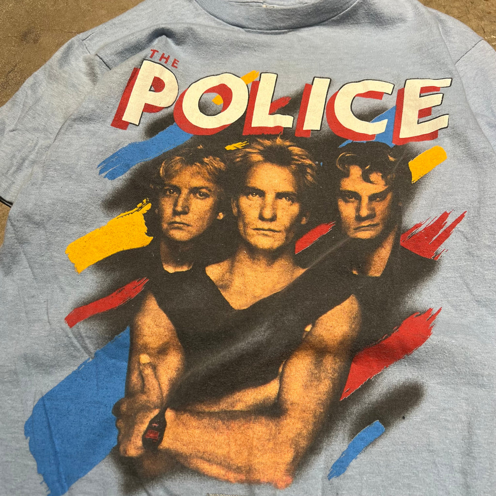 size medium - Vintage ' 1983 The Police Synchronicity ' tee