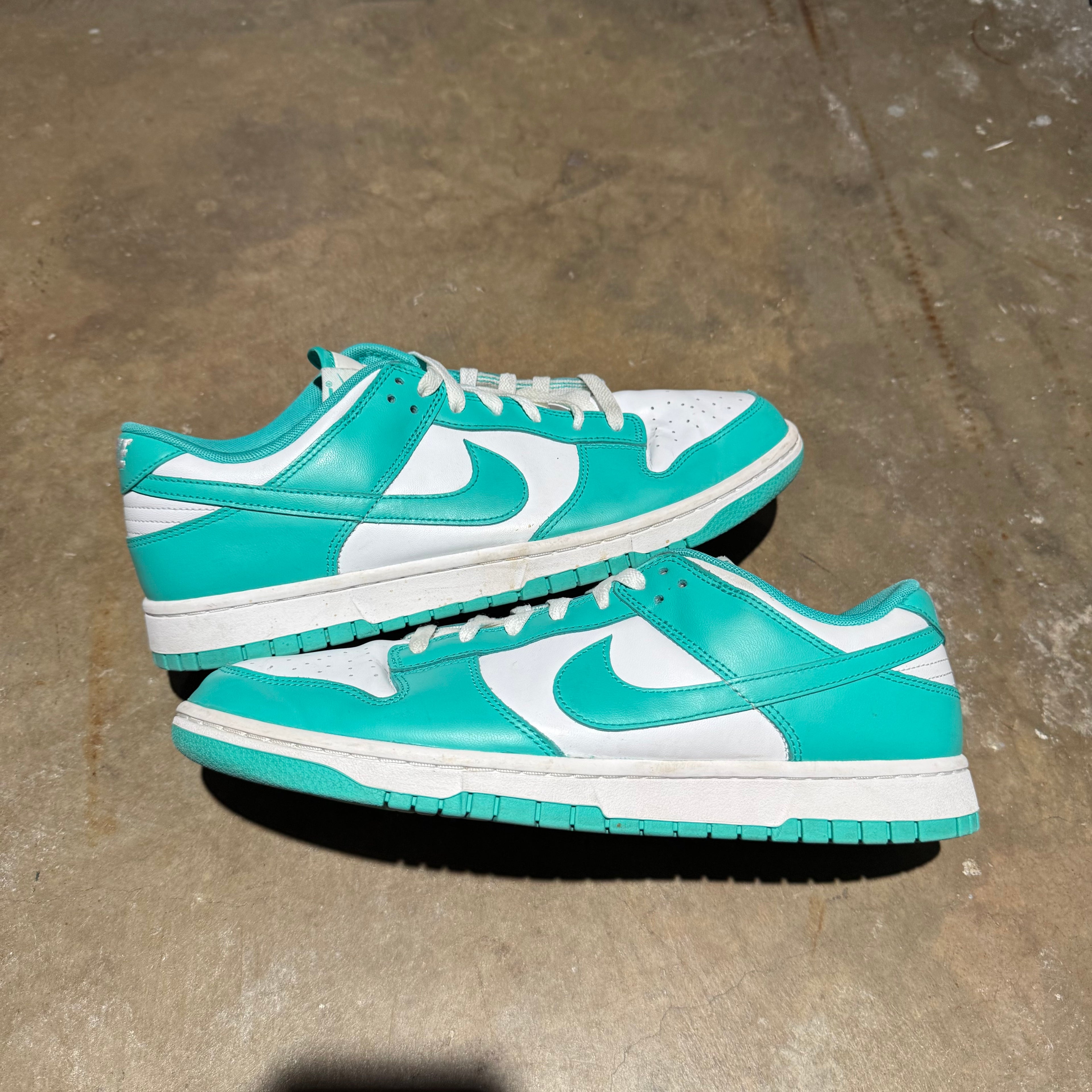 size 11.5 - Dunk Low ' Clear Jade '