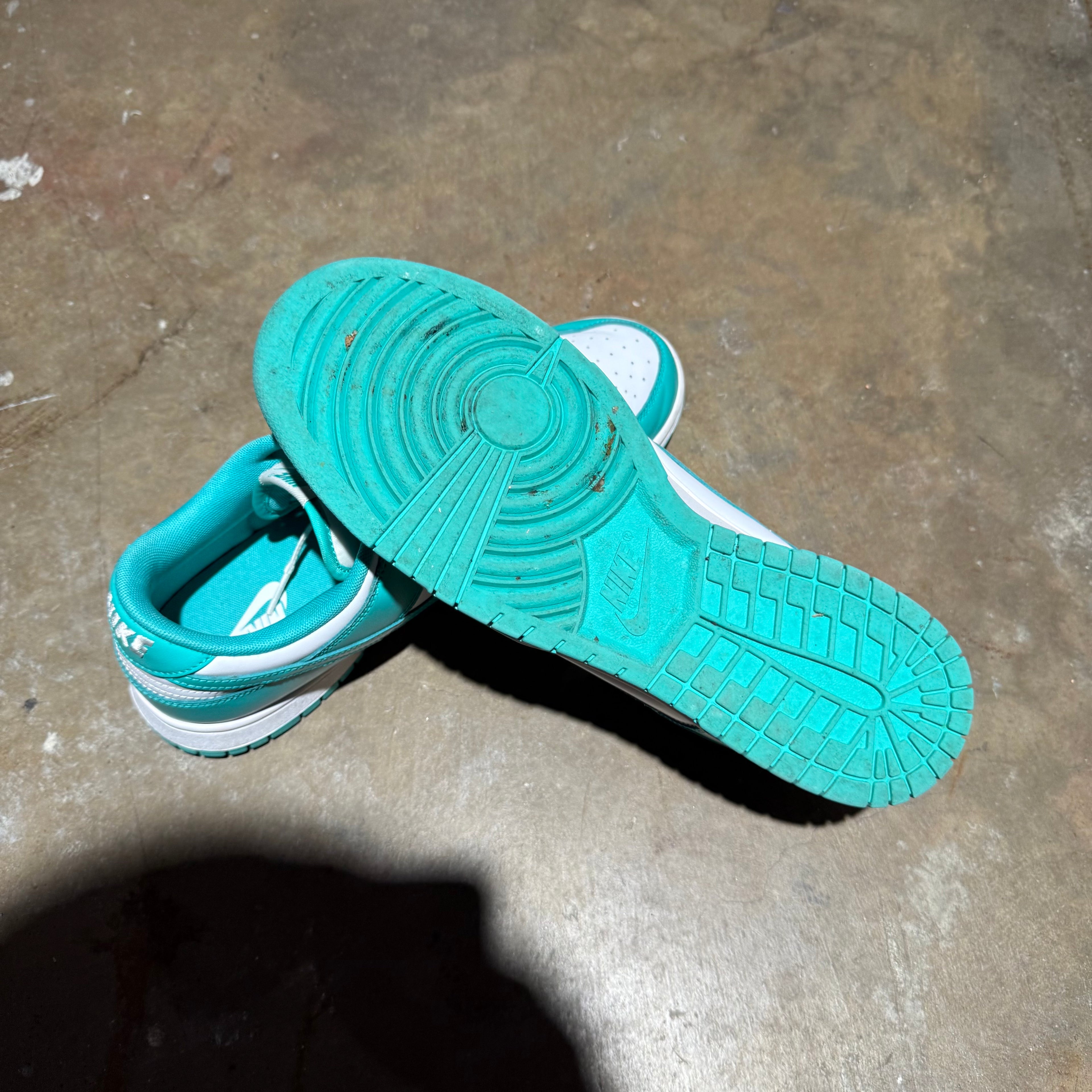 size 11.5 - Dunk Low ' Clear Jade '