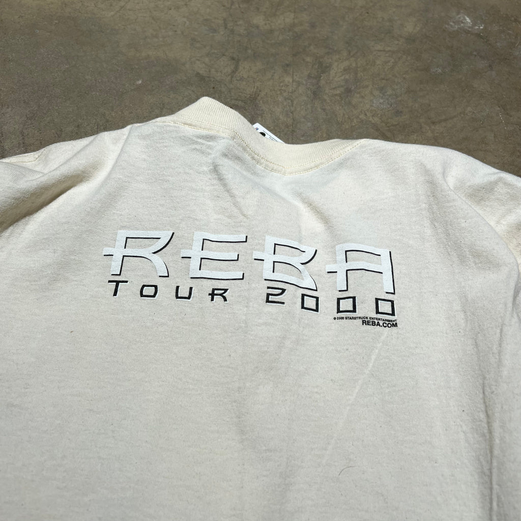 size large - Vintage ' 2000 Reba Tour ' tee