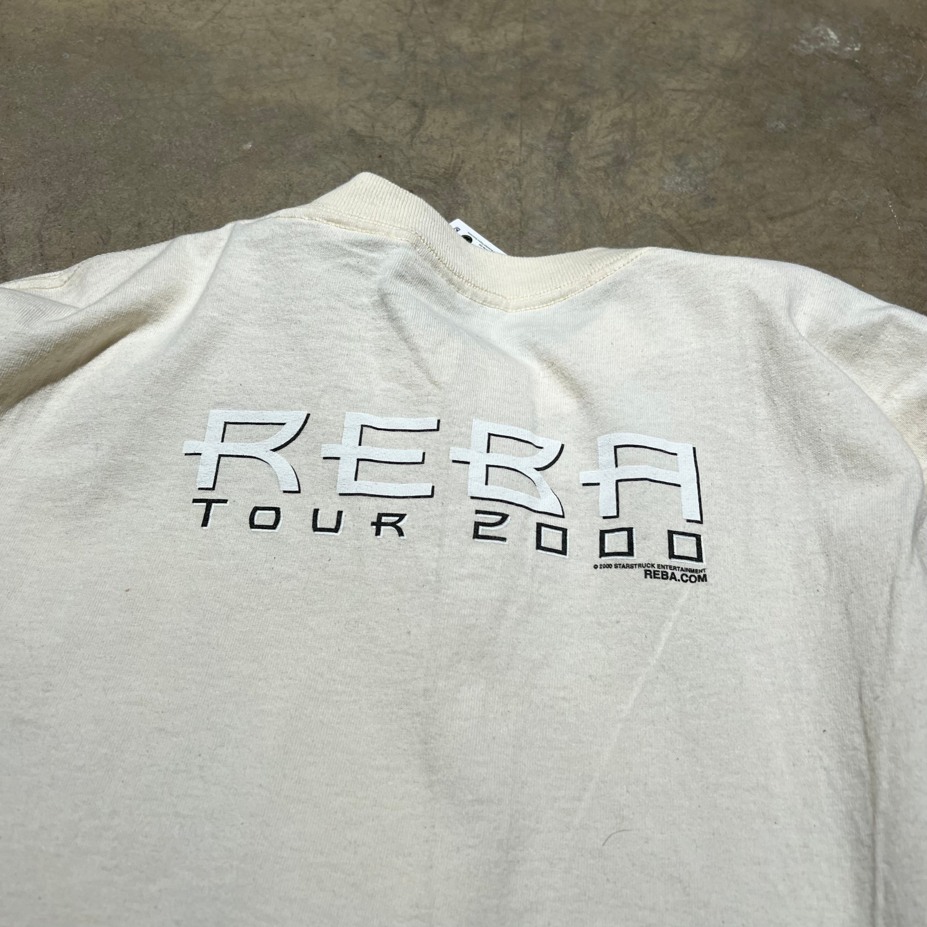 size large - Vintage ' 2000 Reba Tour ' tee