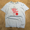size large - Vintage ' Midwest Christian College Basketball ' tee