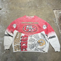 size xl - Vintage ' San Francisco 49ers ' Crewneck