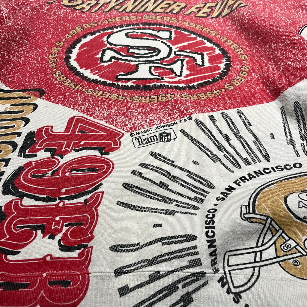 size xl - Vintage ' San Francisco 49ers ' Crewneck