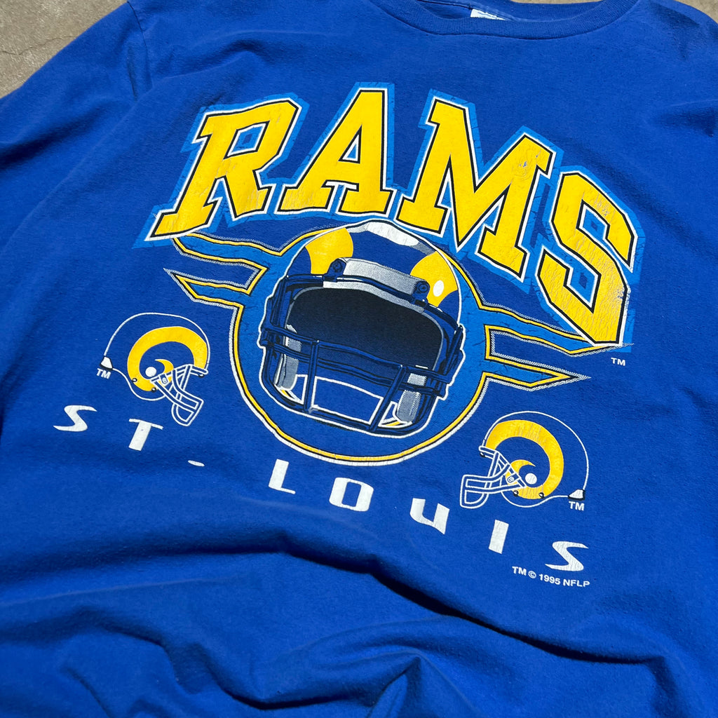 size xxl - Vintage ' 1995 ST. Louis Rams ' tee
