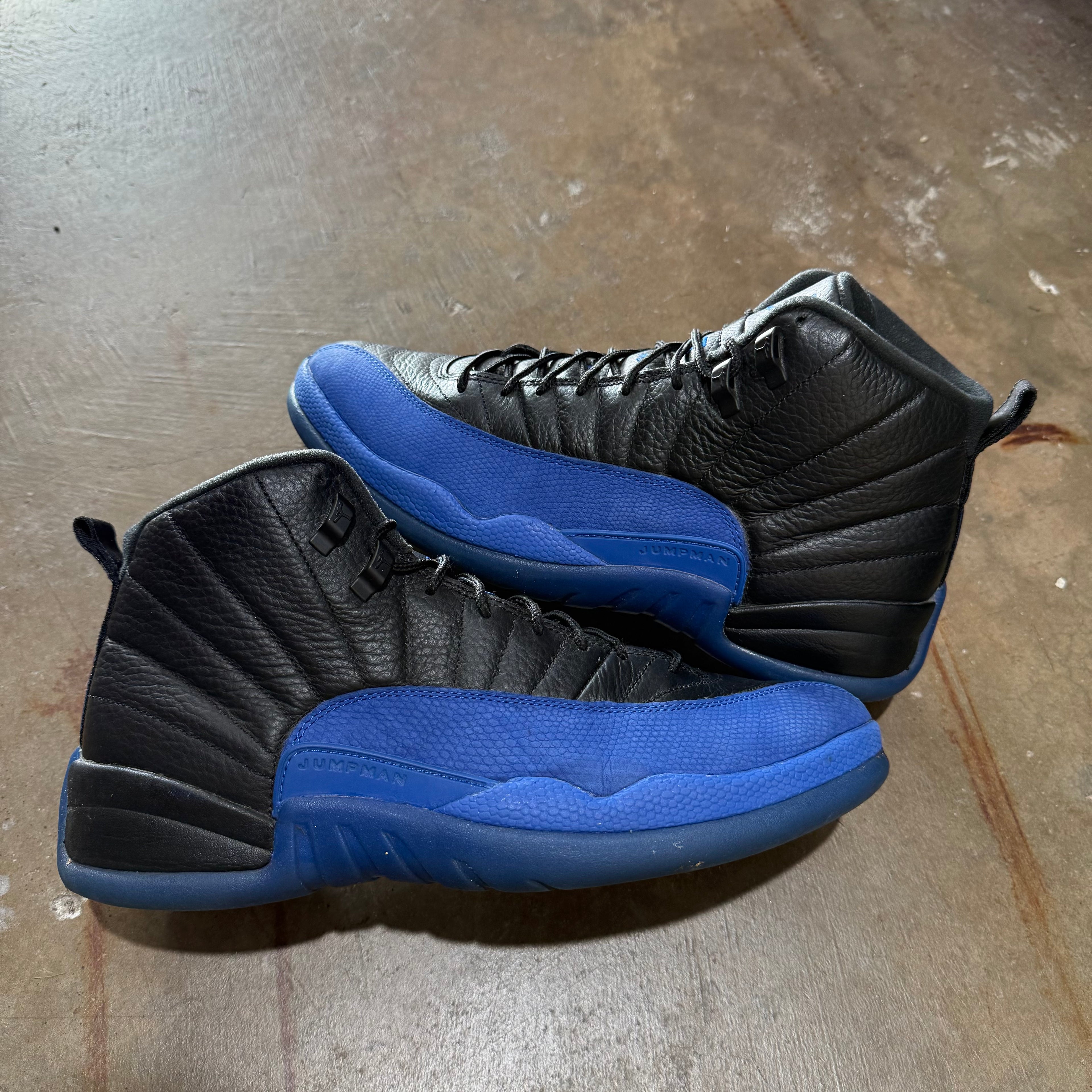 size 11 - Jordan 12 Retro ' Black Game Royal '