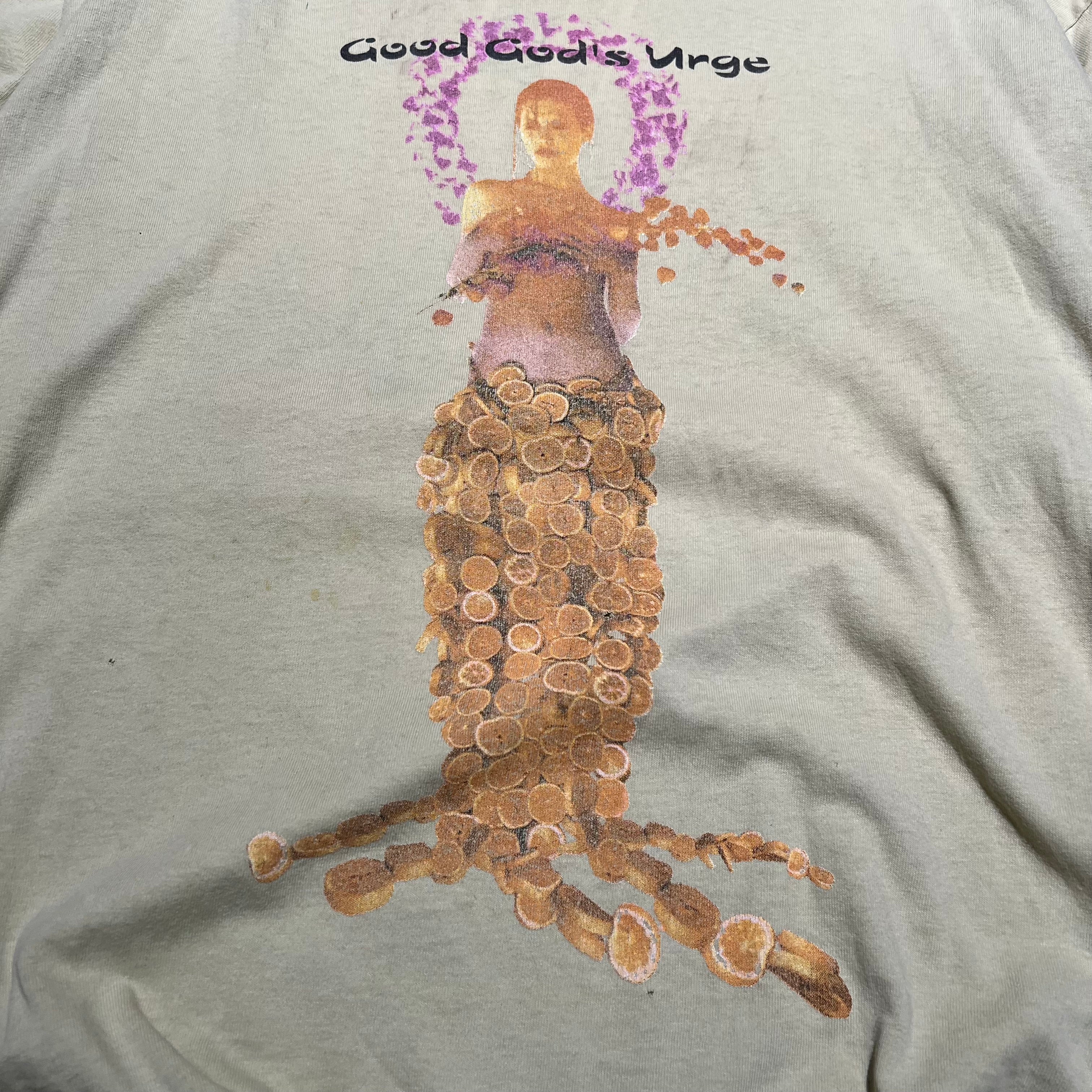 size xl - Vintage ' 1996 Good Gods Urge Porno for Pyros tour ' tee