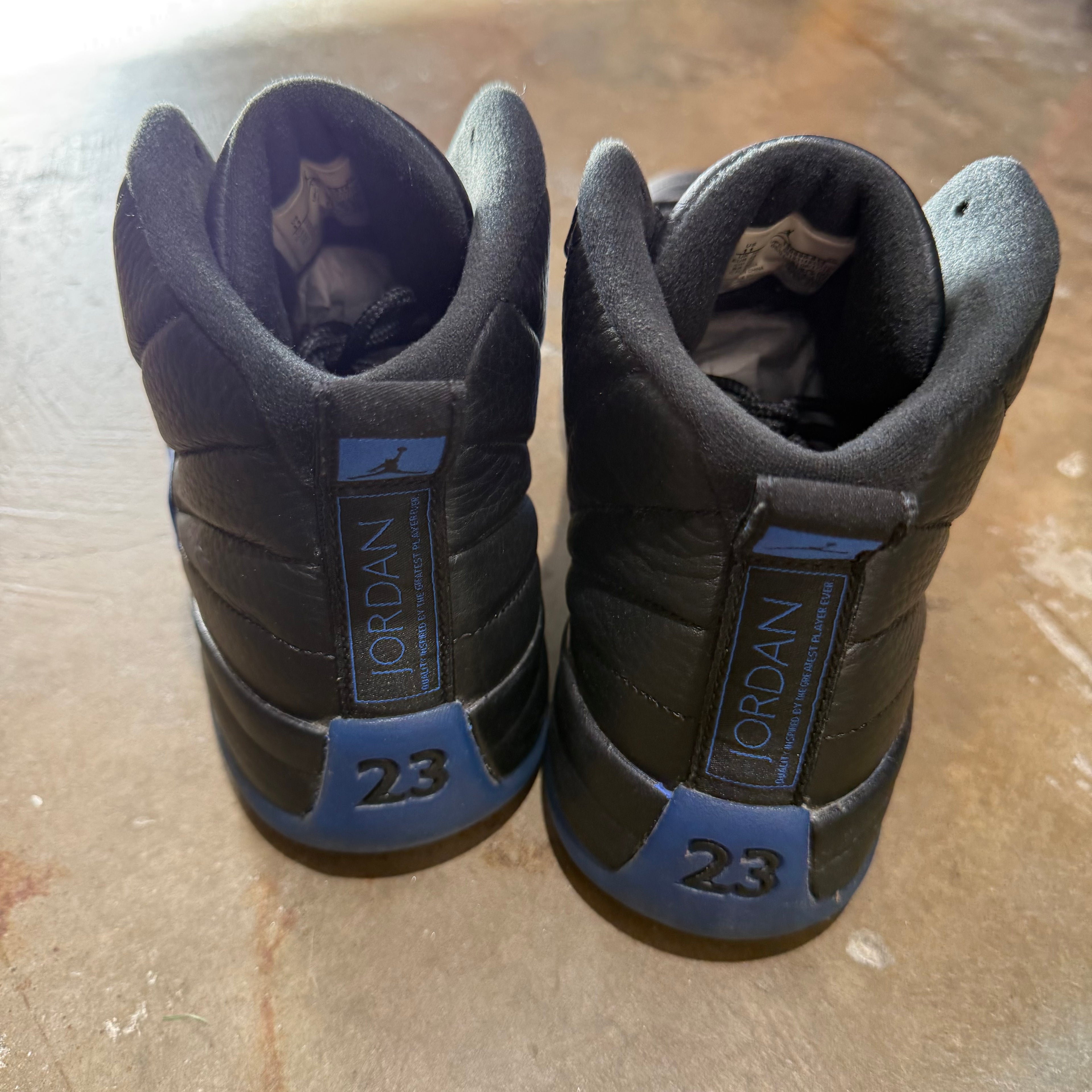 size 11 - Jordan 12 Retro ' Black Game Royal '