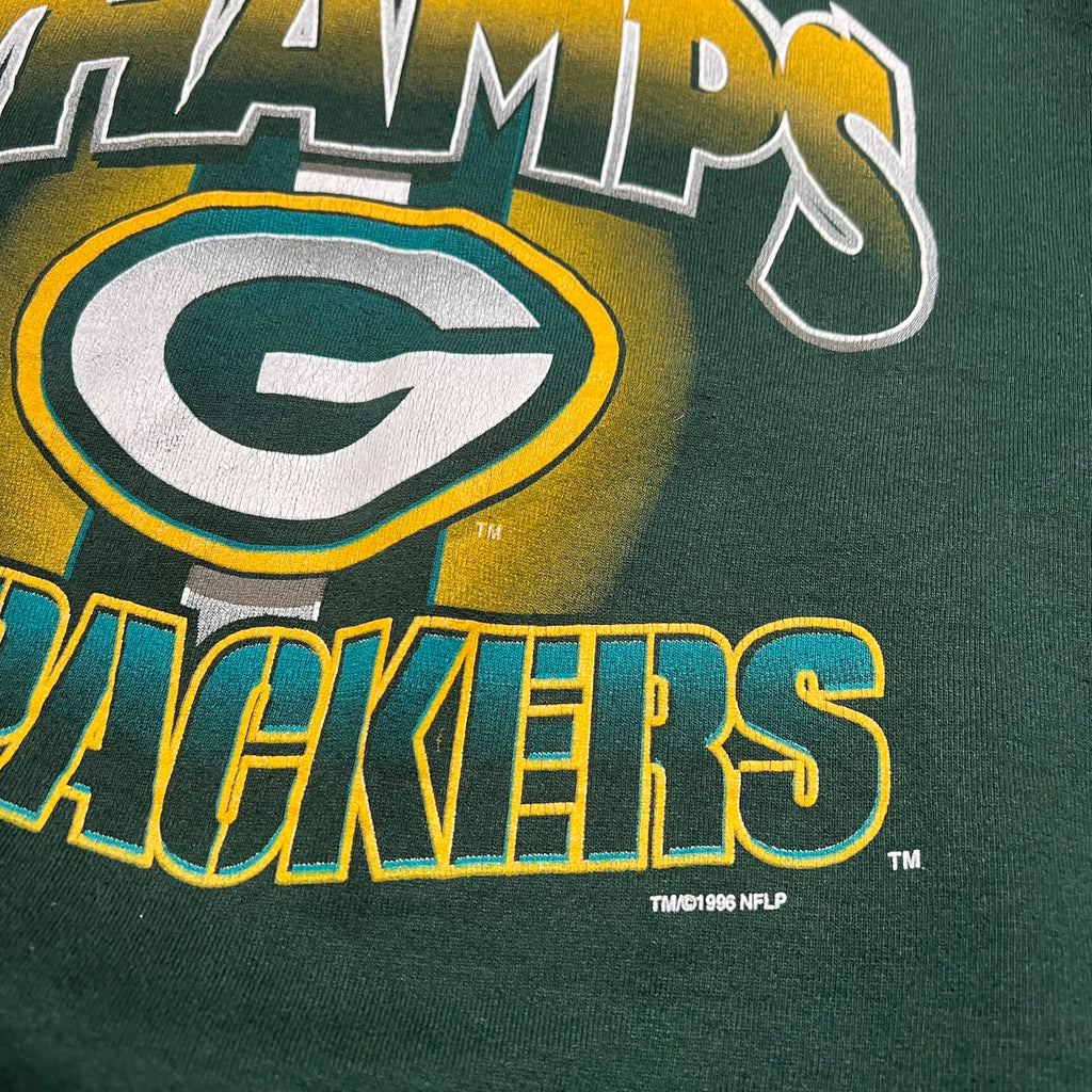 size xl - Vintage ' 1996 Green Bay Packers pro player ' crewneck