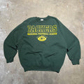 size large - Vintage ' Green Bay Packers ' crewneck