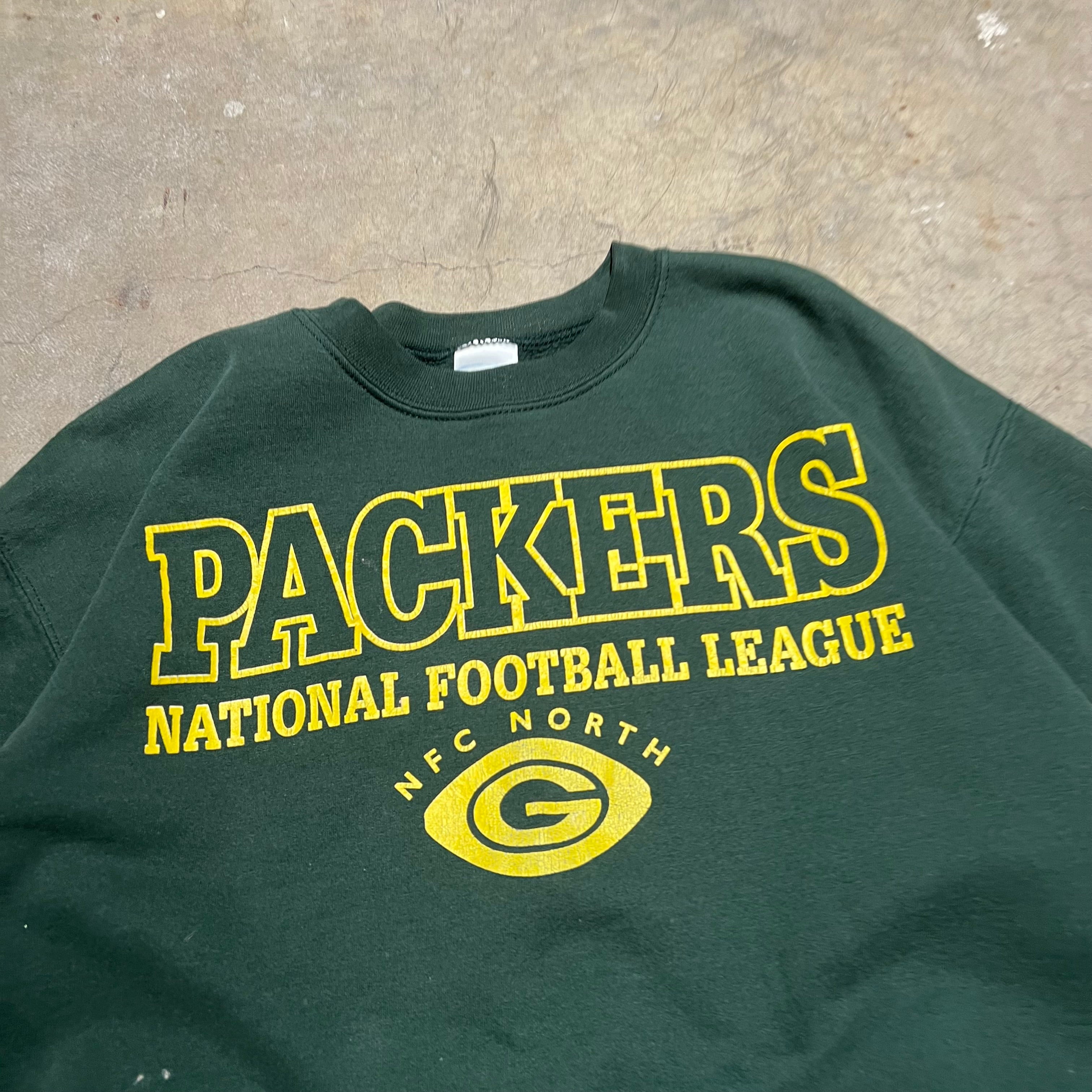 size large - Vintage ' Green Bay Packers ' crewneck