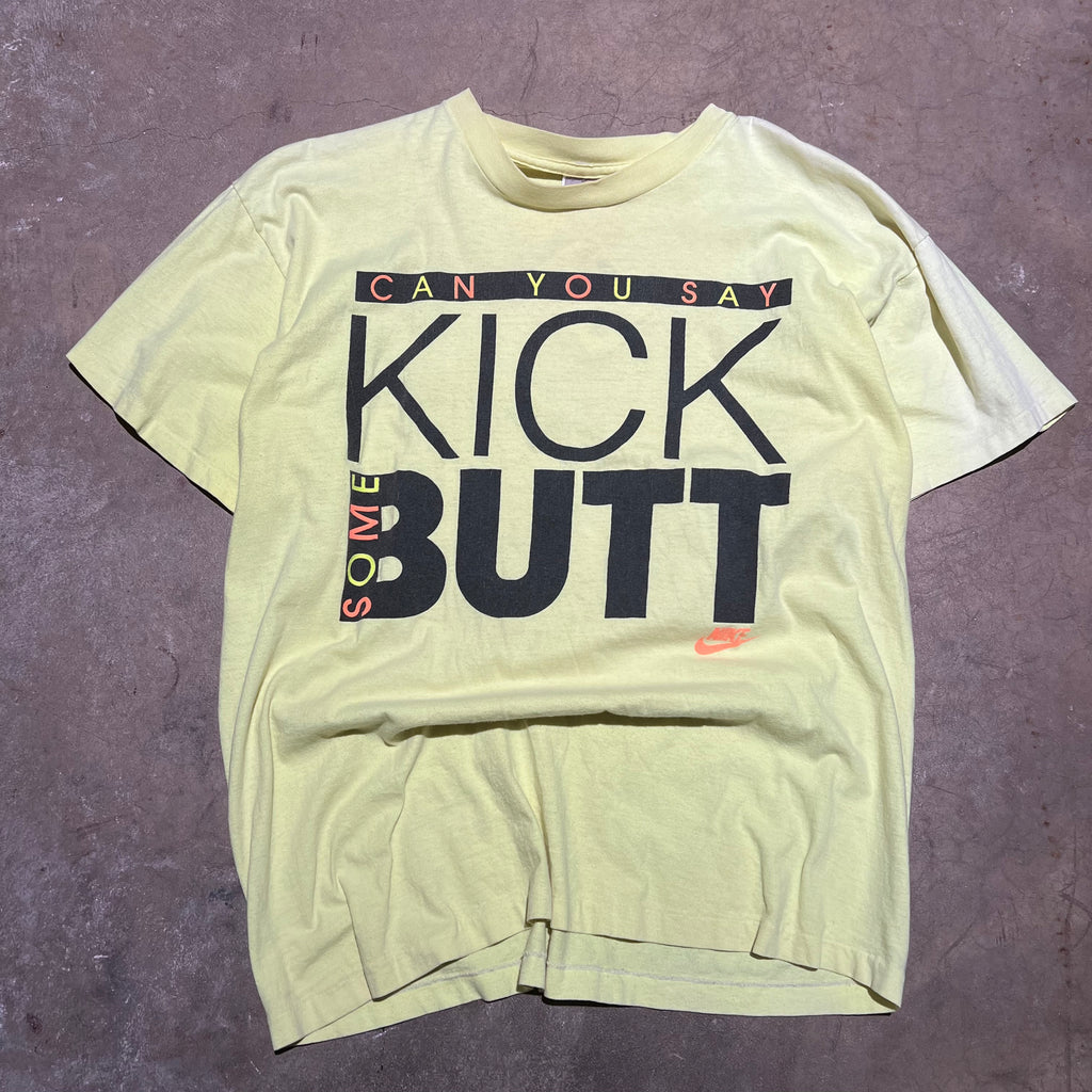 size xl - Vintage ' Vintage Nike Kick some Butt ' tee