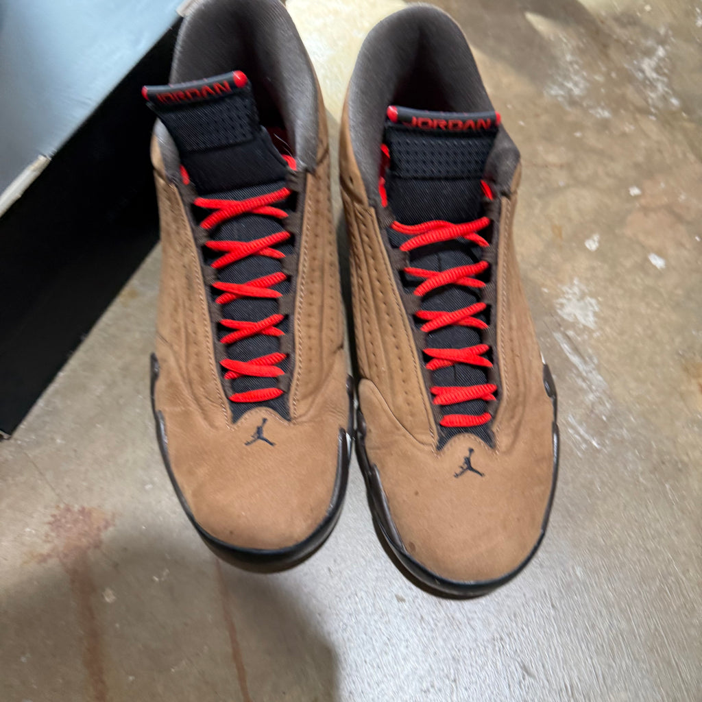 size 11 - Jordan 14 Retro ' Winterized Archeao Brown '