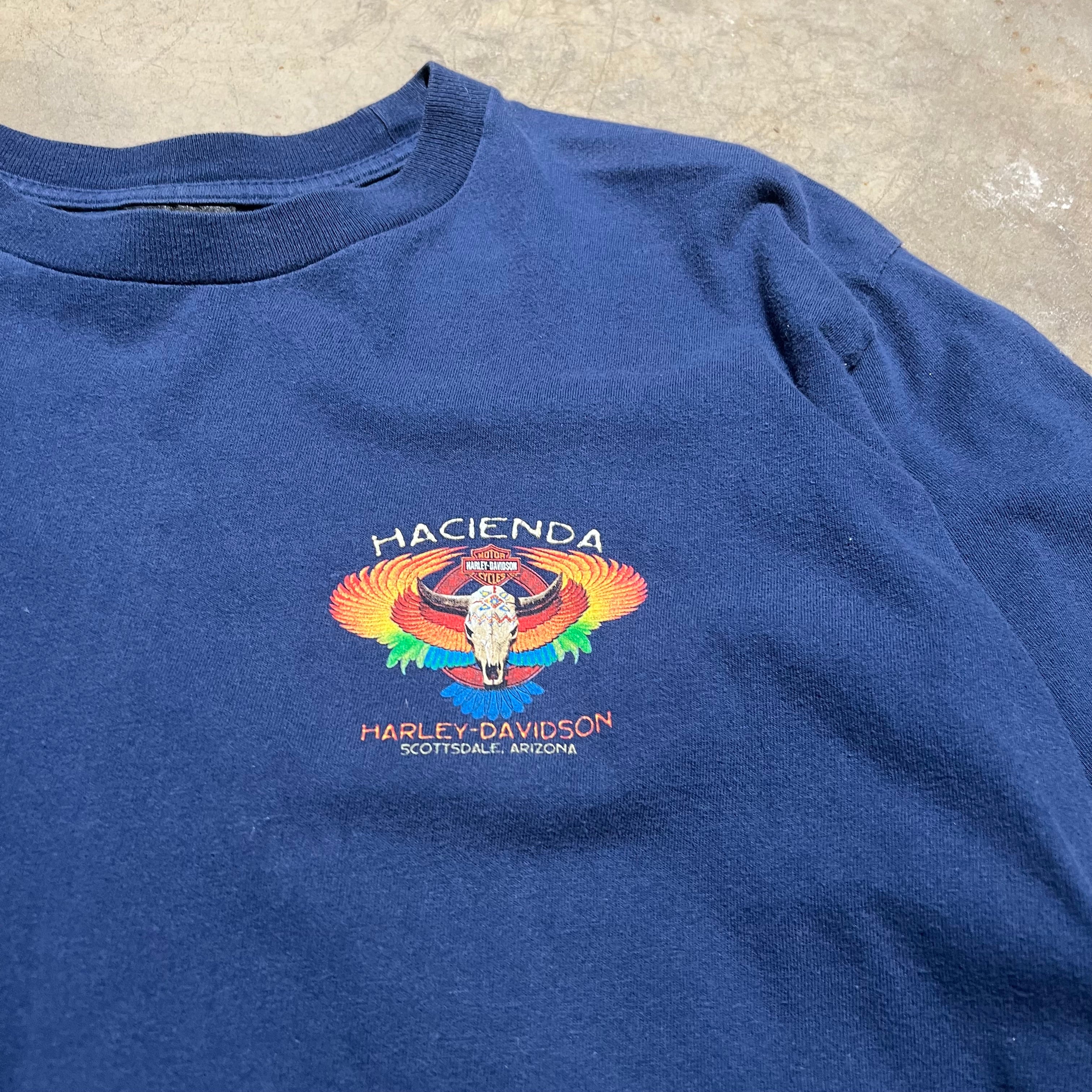 size xl - Vintage ' Harley Davidson Hacienda ' tee
