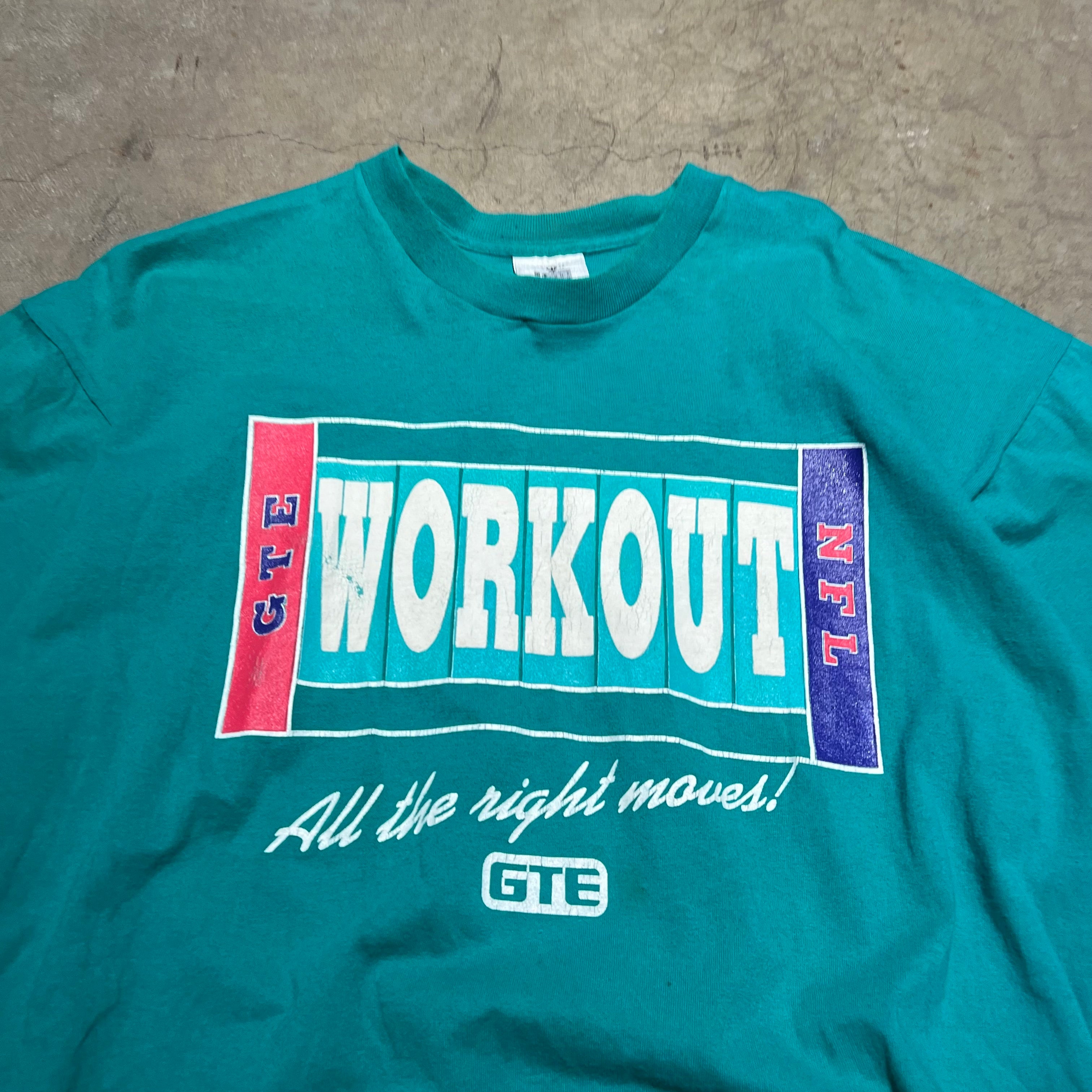 size xl - Vintage ' GTE Workout NFL ' tee